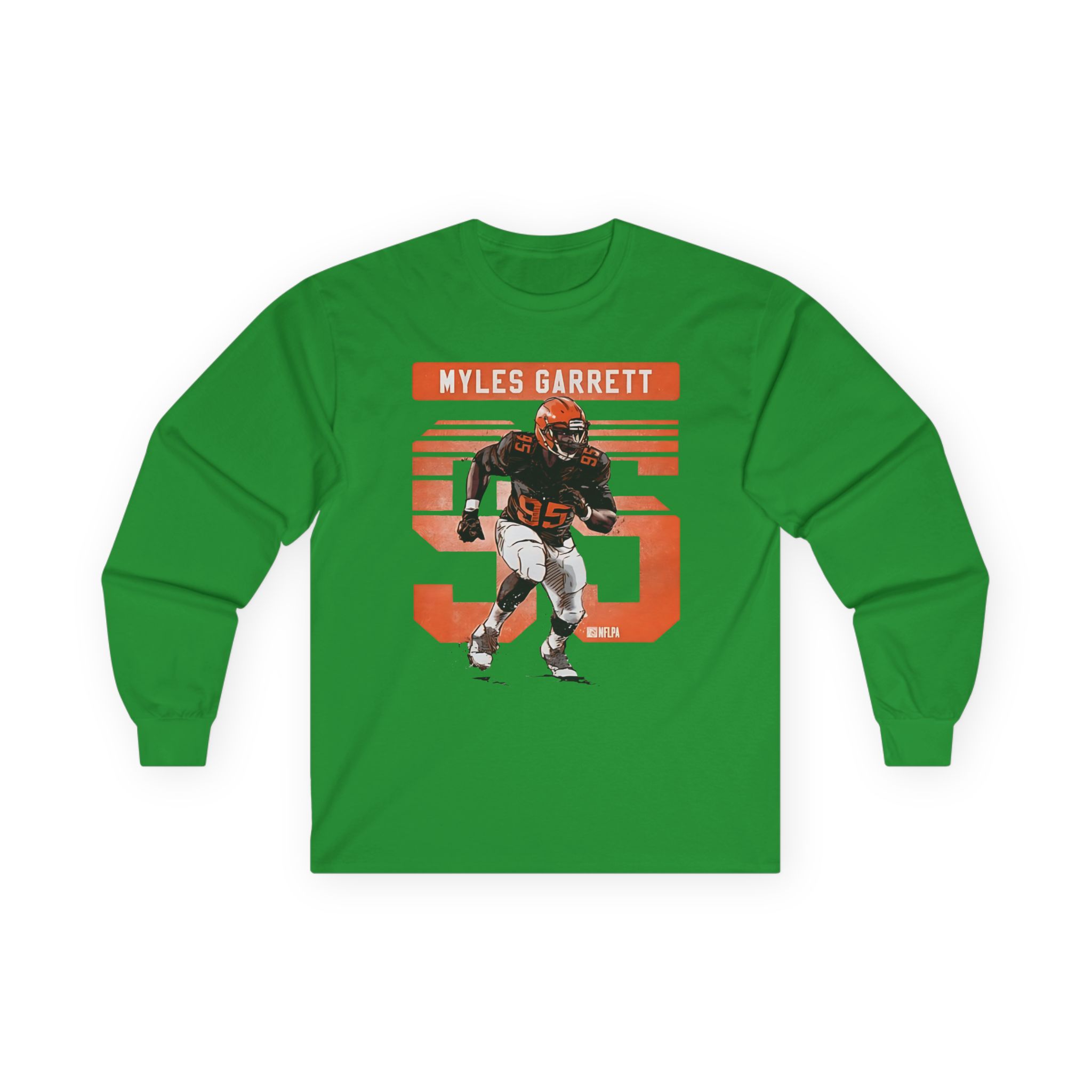 Myles Garrett Grunge Unisex Ultra Cotton Long Sleeve Tee