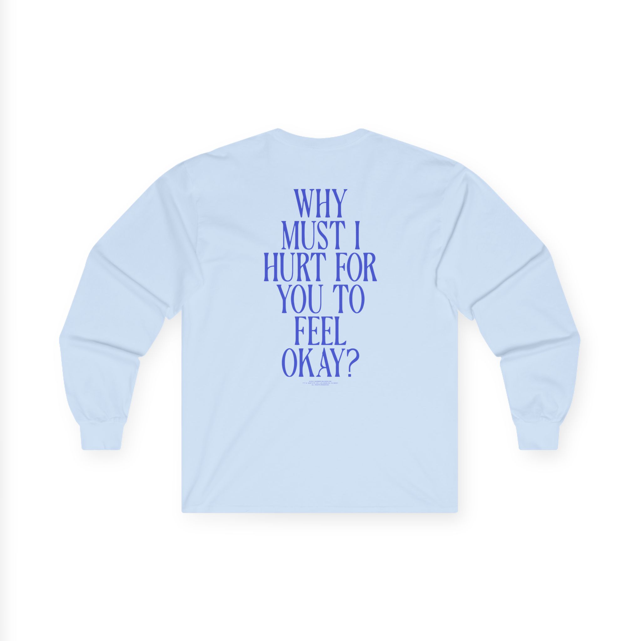 Joshua Bassett Why Must I Hurt Unisex Ultra Cotton Long Sleeve Tee