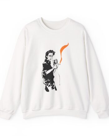 Nick Cave Smoking Unisex Heavy Blend™ Crewneck Sweatshirt