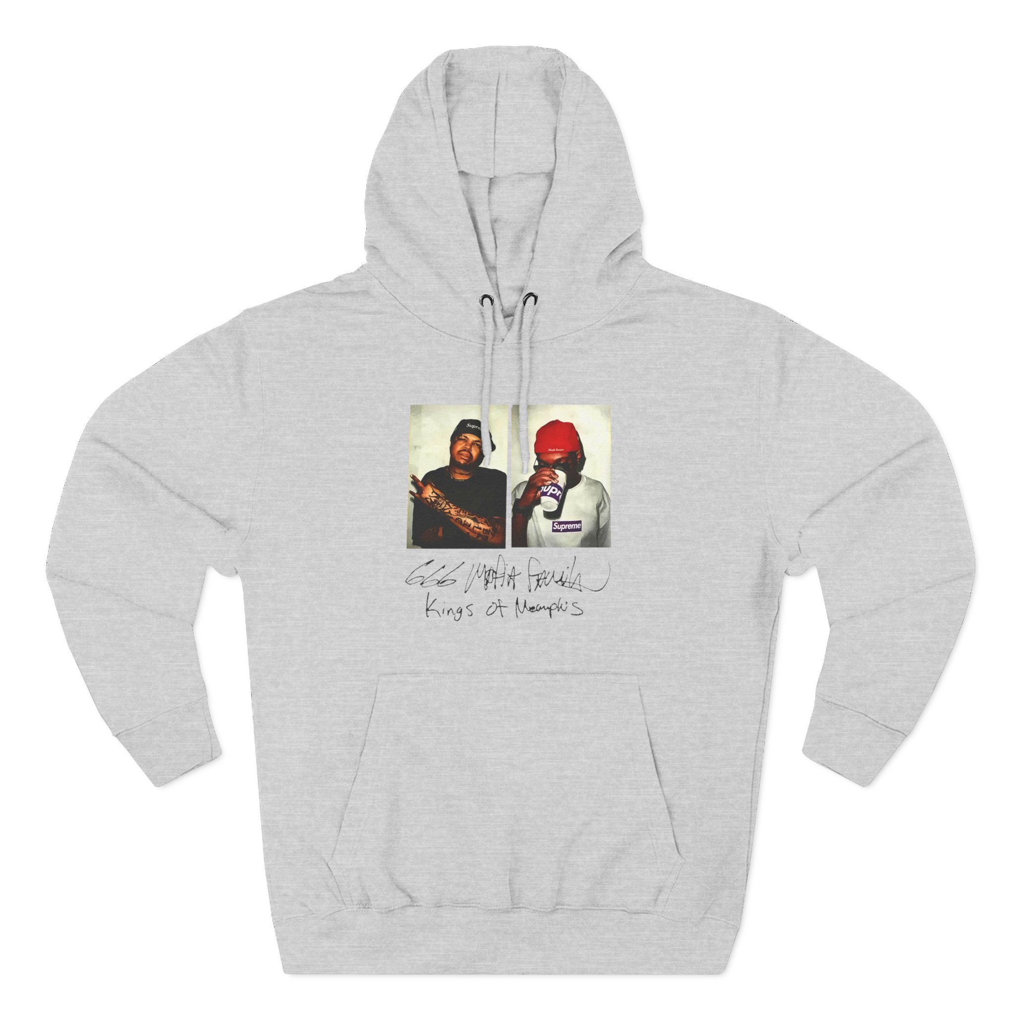 Three 6 Mafia Three-Panel Fleece Hoodie