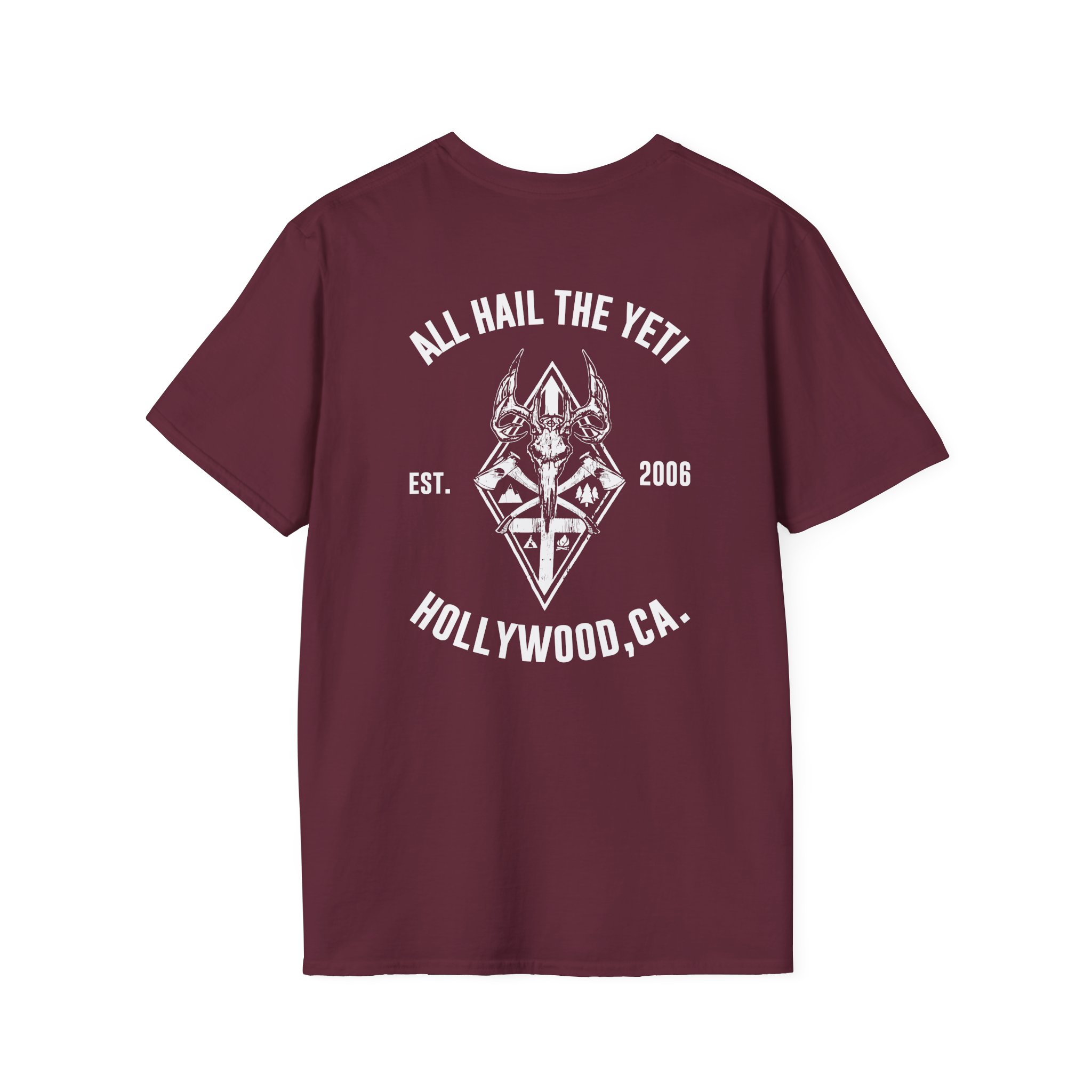 All Hail the Yeti Hollywood Unisex Softstyle T-Shirt