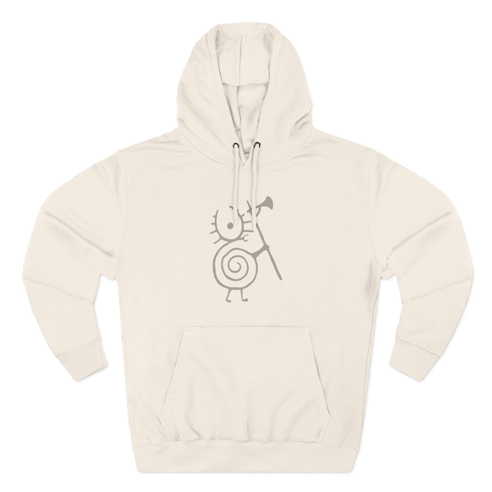 Heilung Warrior Snail Three-Panel Fleece Hoodie