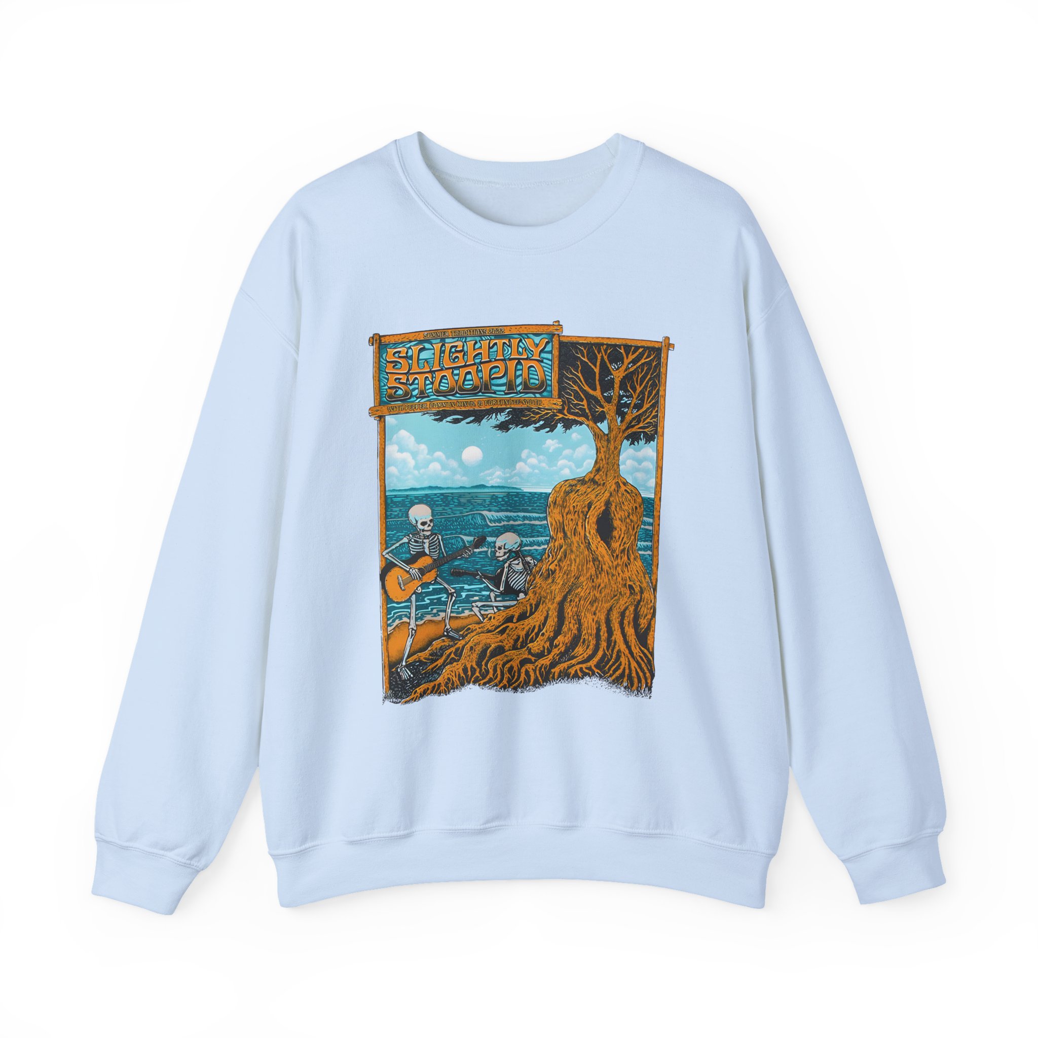 Slightly Stoopid Schaw Beach Unisex Heavy Blendâ„¢ Crewneck Sweatshirt