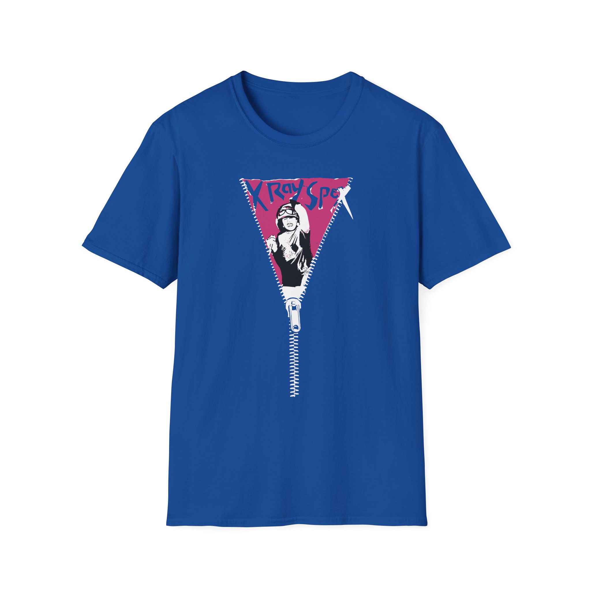 X-ray Spex Zipper Unisex Softstyle T-Shirt