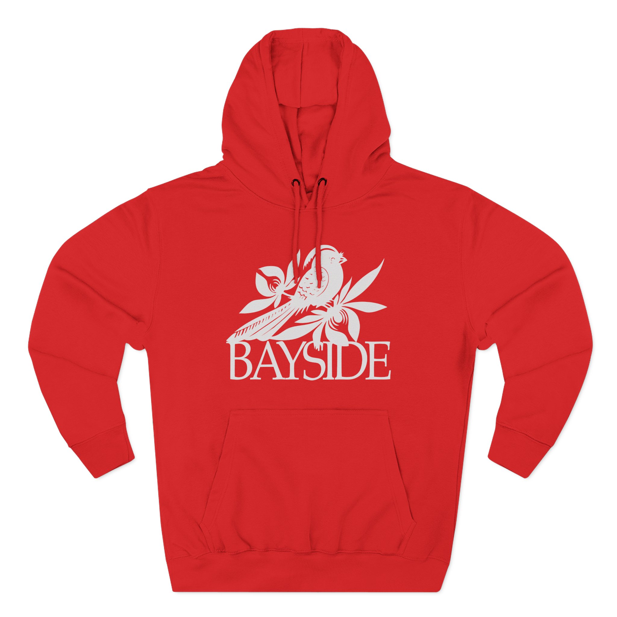 Bayside Basic Bird Three-Panel Fleece Hoodie