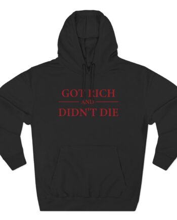 G Unit Got Rich & Didn’t Die Three-Panel Fleece Hoodie