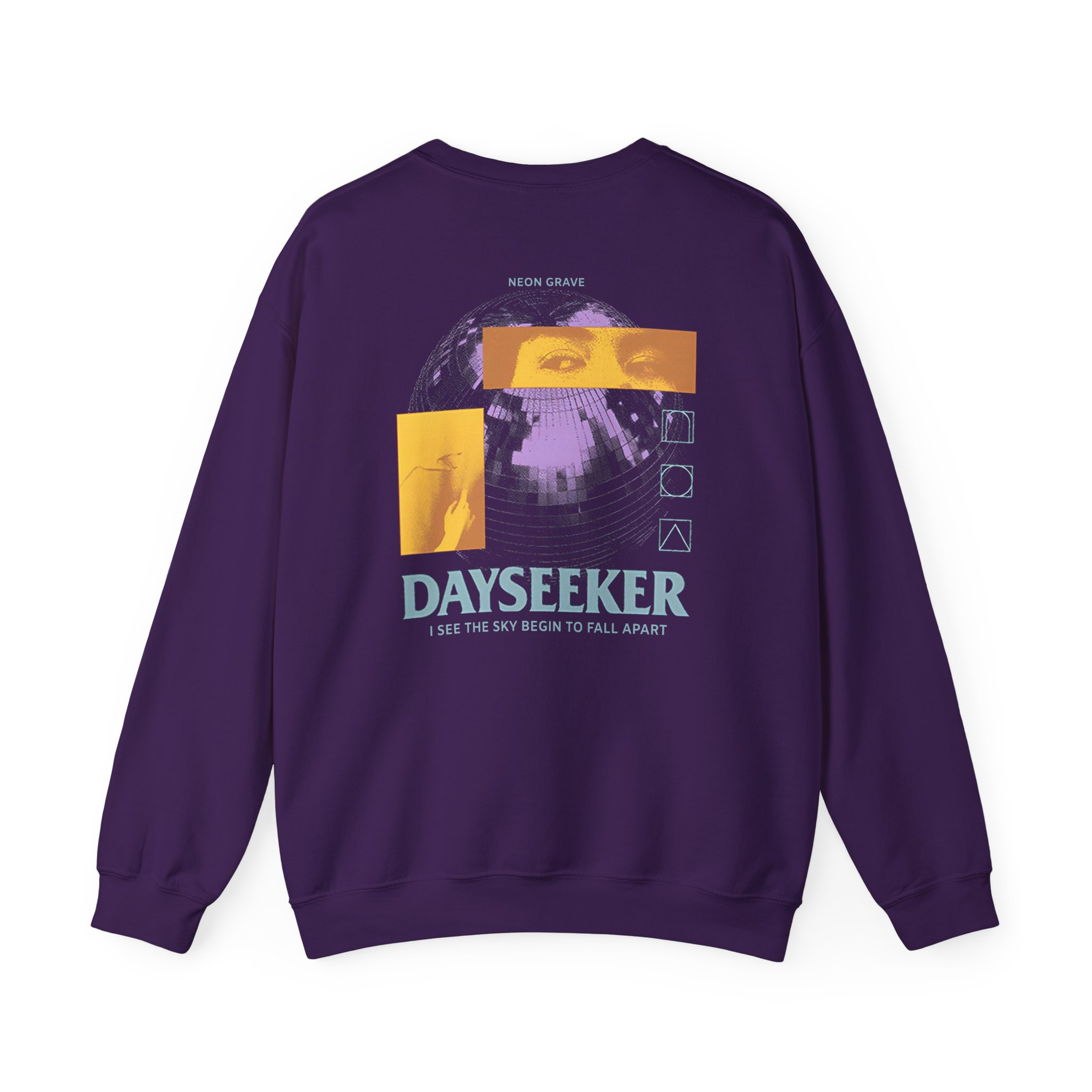 Dayseeker Neon Grave Unisex Heavy Blend Crewneck Sweatshirt