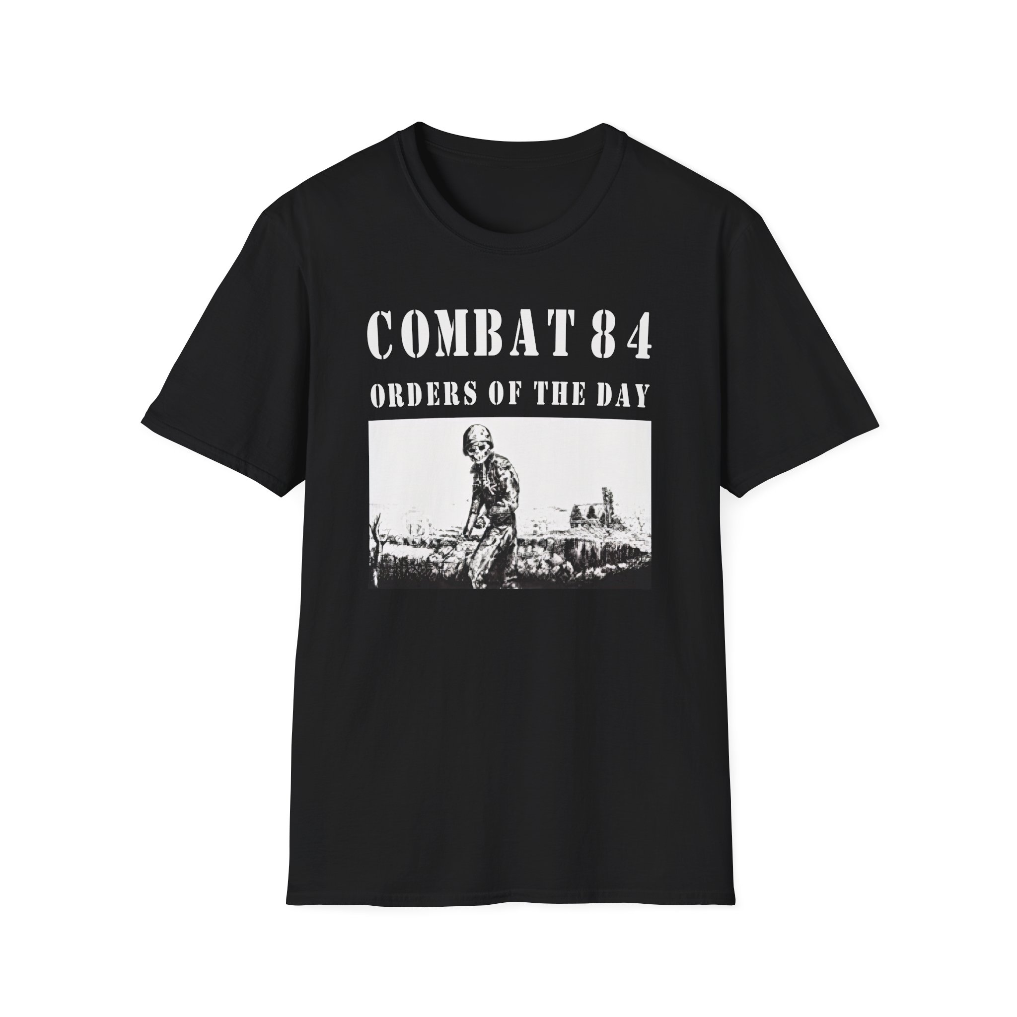 Combat 84 Maodisen Orders of the Day Unisex Softstyle T-Shirt