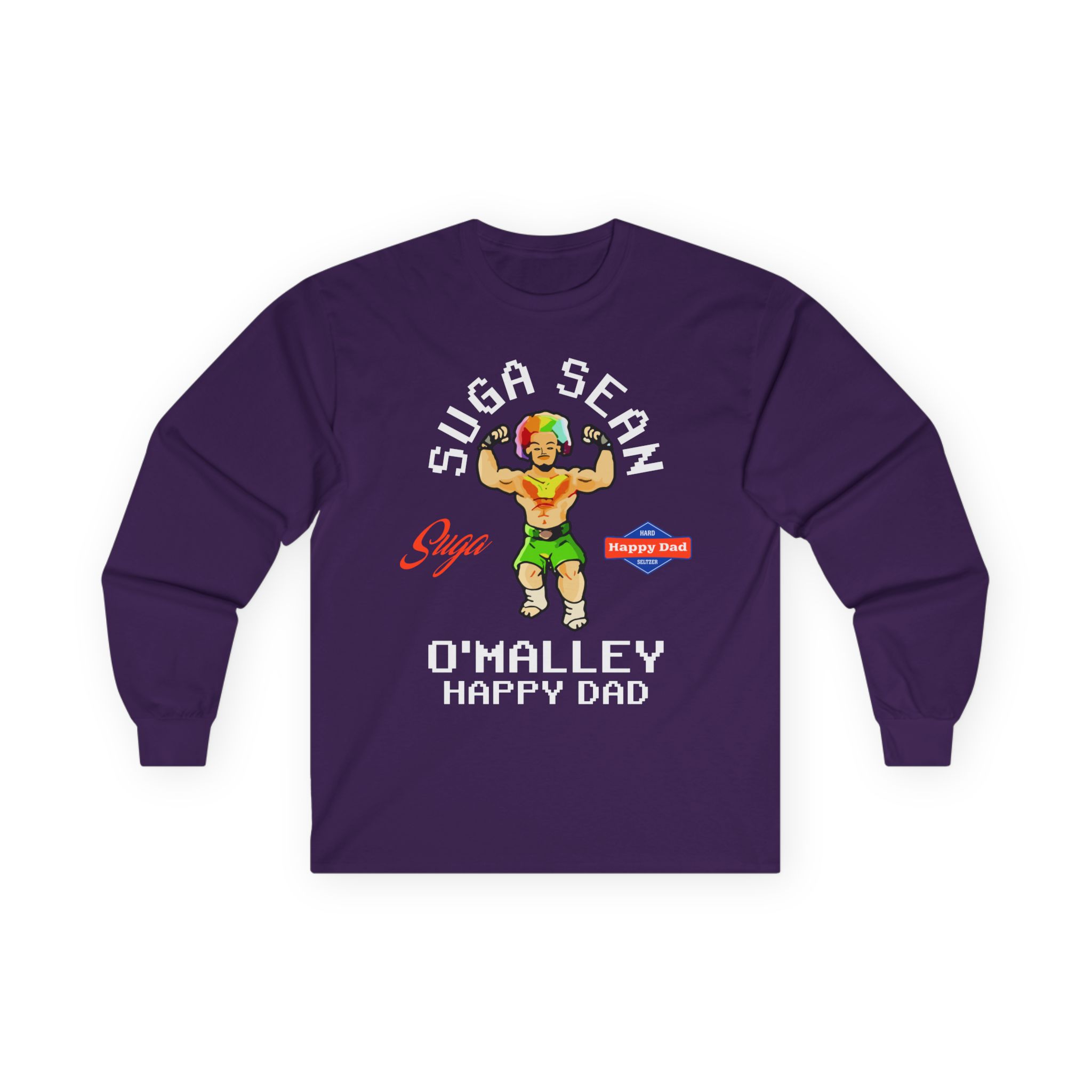 Suga Sean Happy Dad X Action Figure Unisex Ultra Cotton Long Sleeve Tee