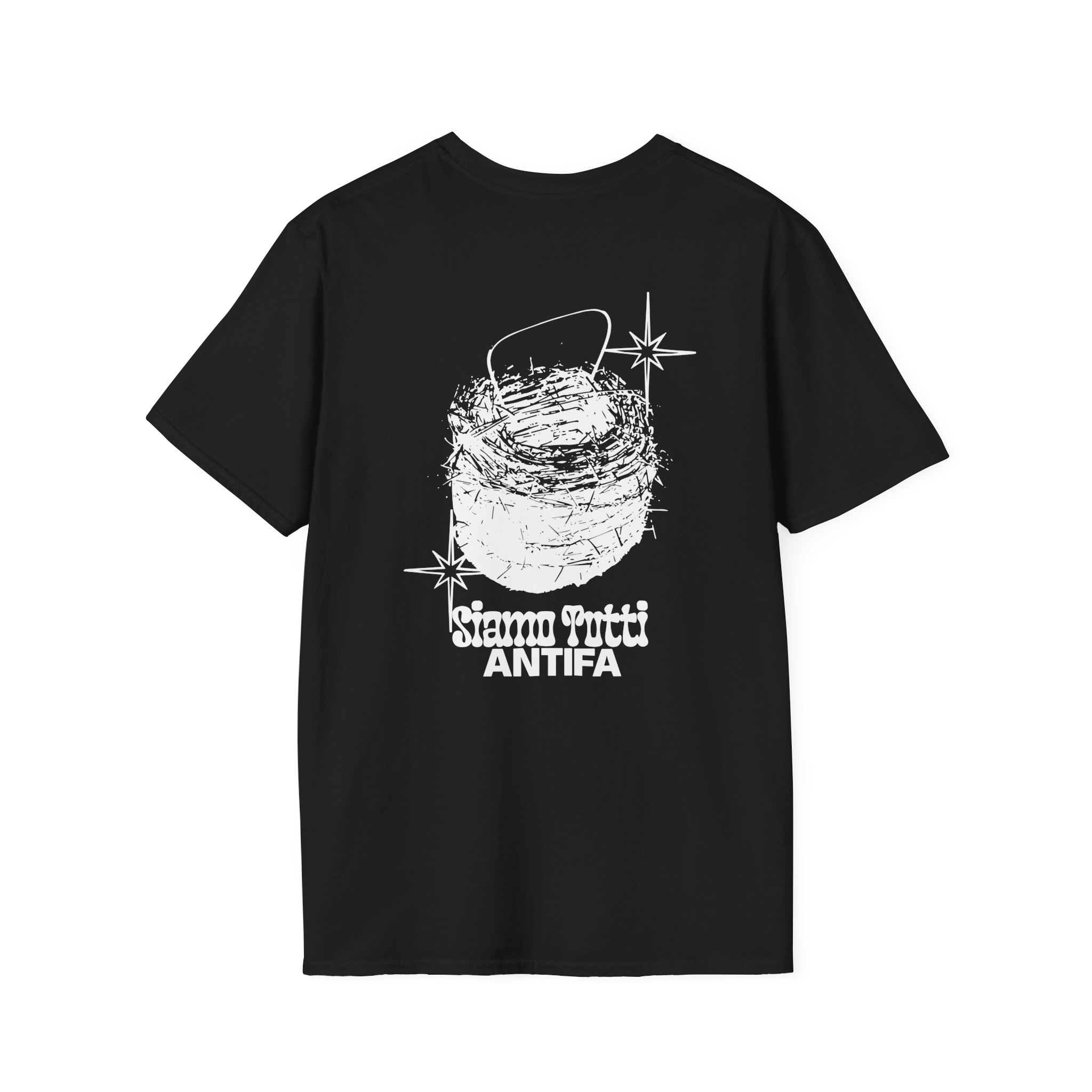 Disarstar Siamo Tutti Antifa Unisex Softstyle T-Shirt