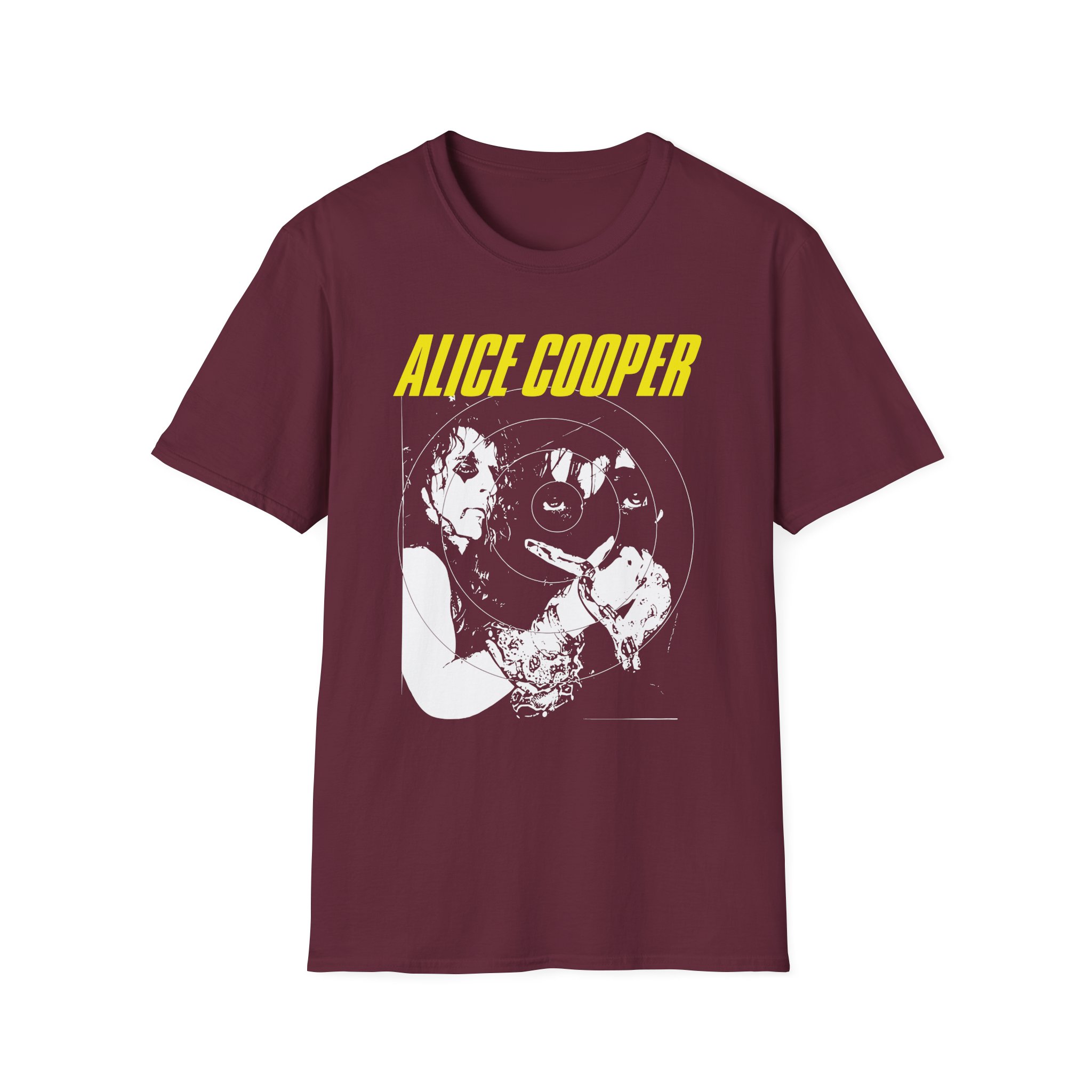 Alice Cooper Radial Horror Unisex Softstyle T-Shirt