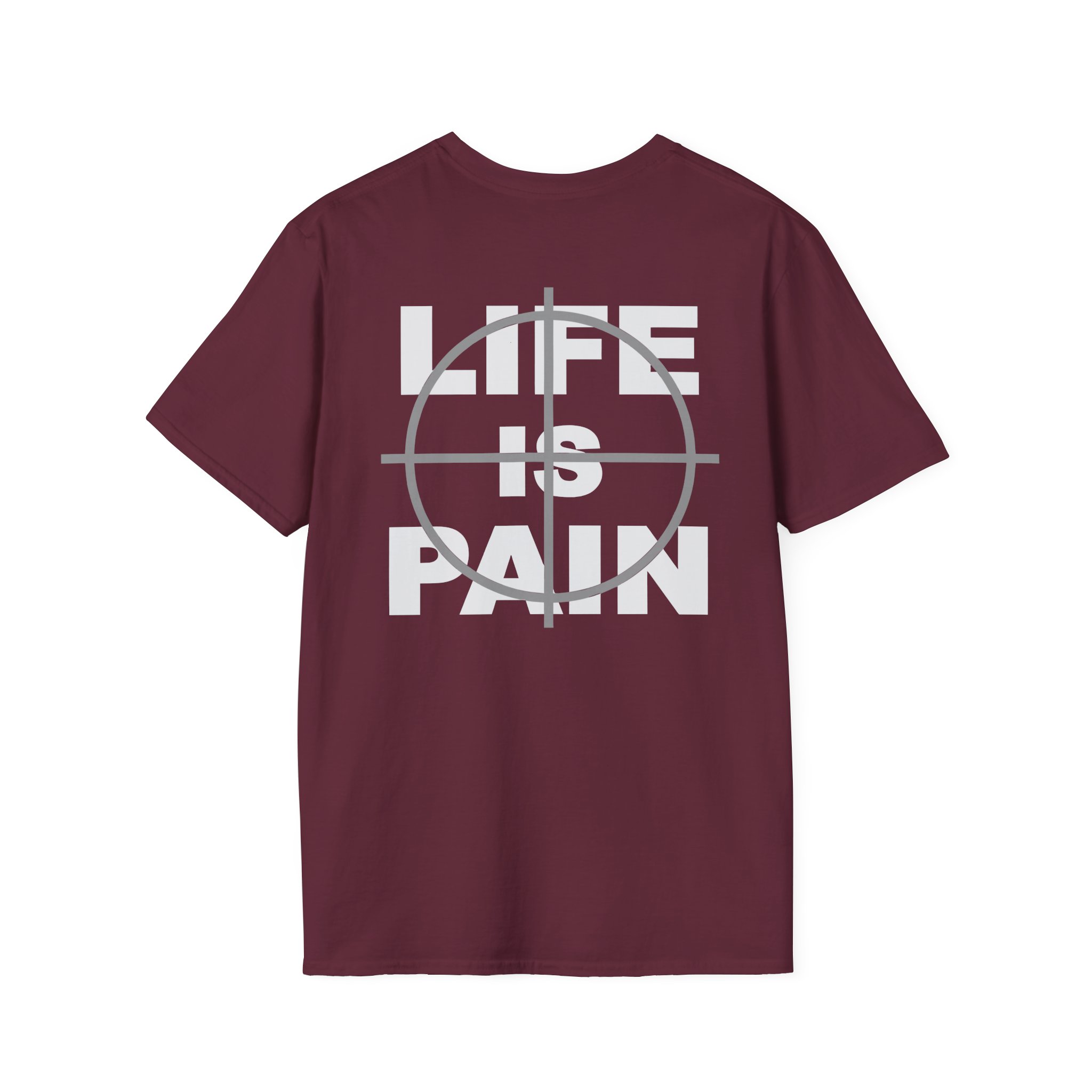 Merauder Life is Pain Unisex Softstyle T-Shirt