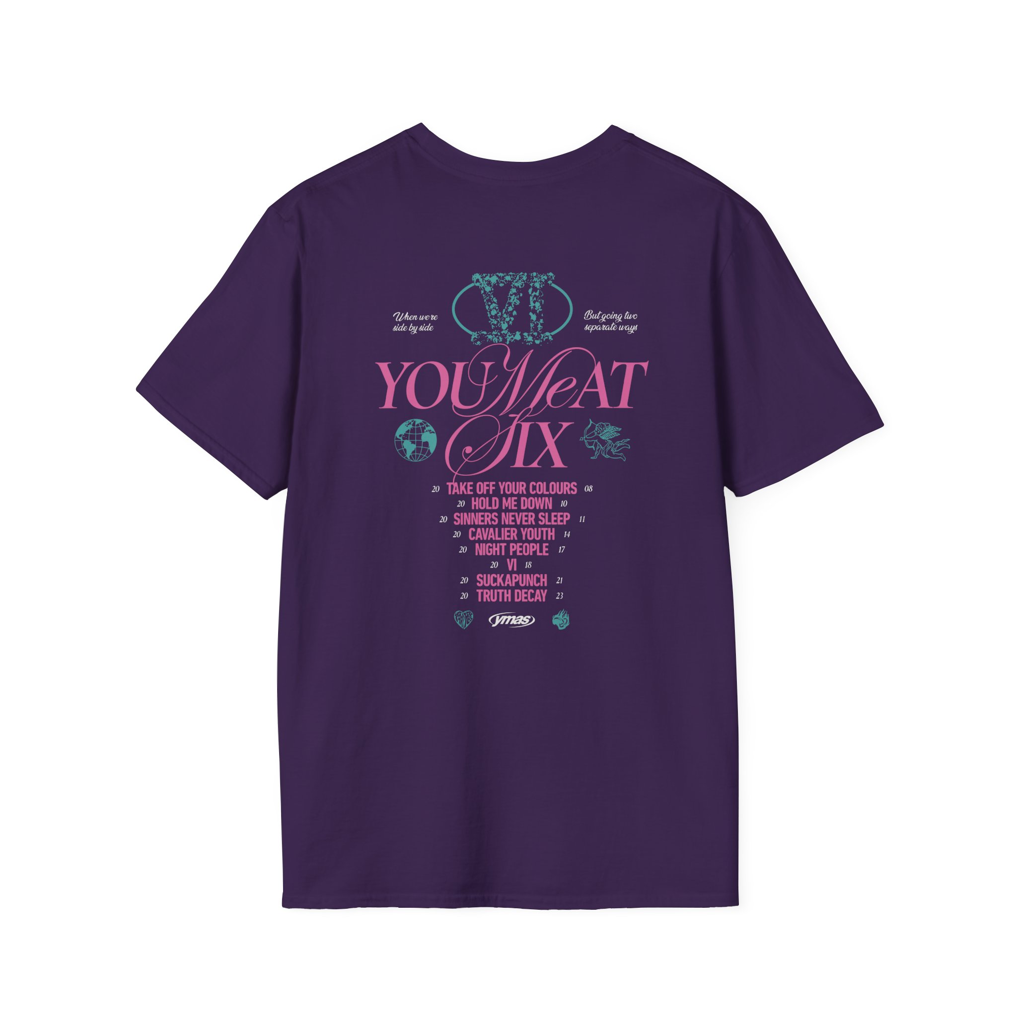 You Me at Six This is the End Albums Unisex Softstyle T-Shirt