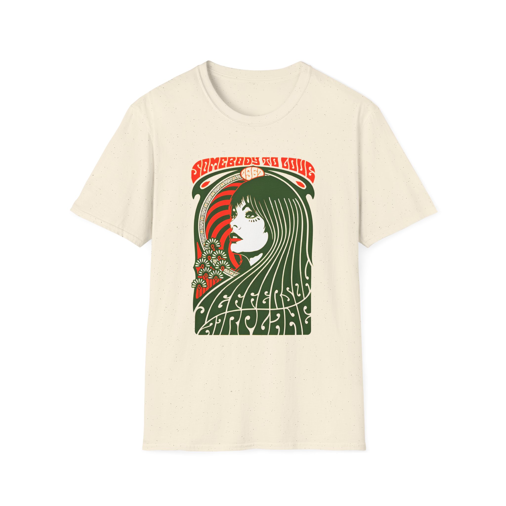 Jefferson Airplane Somebody to Love Unisex Softstyle T-Shirt