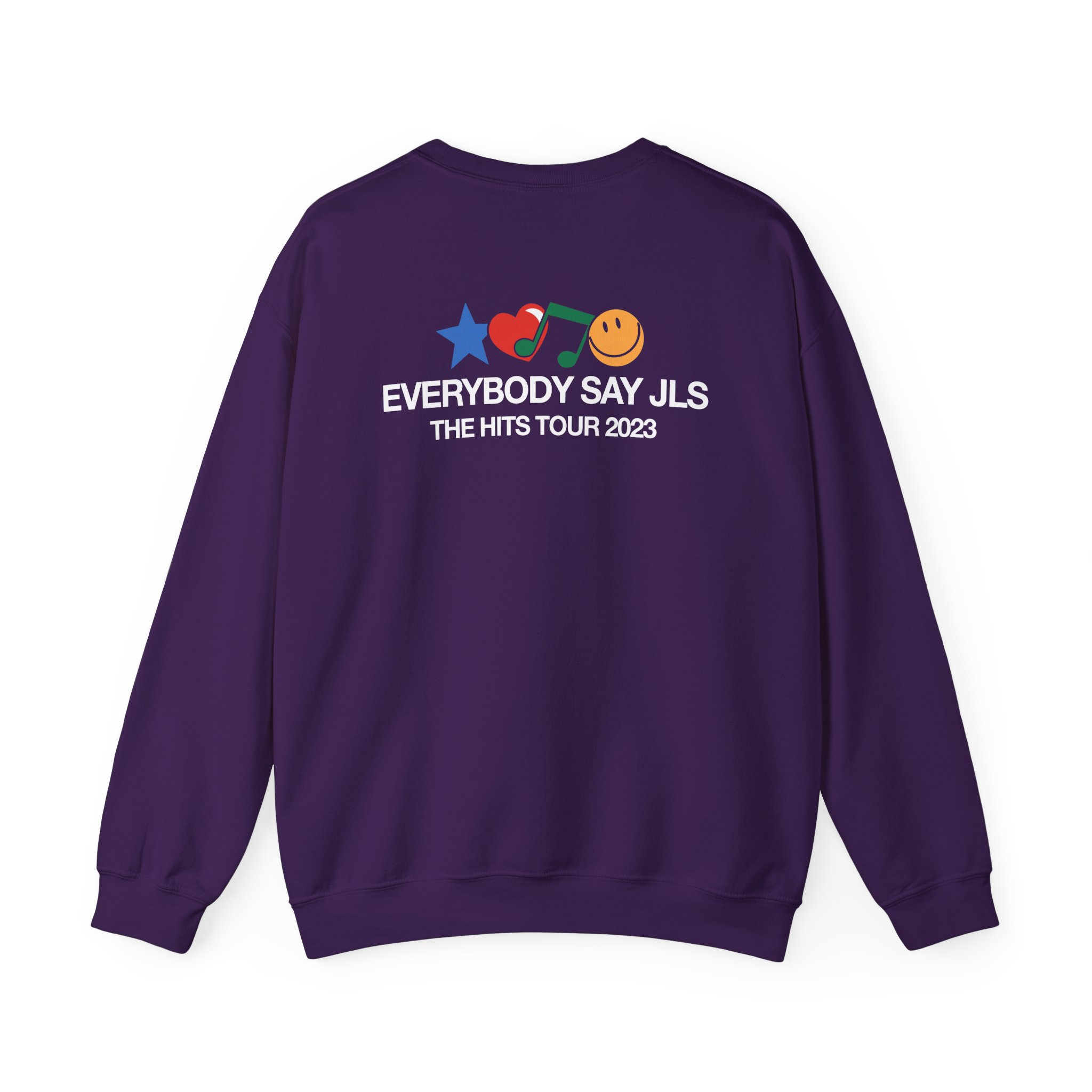 JLS, Everybody Say JLS Unisex Heavy Blendâ„¢ Crewneck Sweatshirt