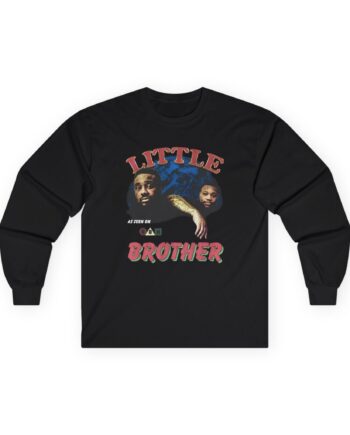 Little Brother Vintage Photo Unisex Ultra Cotton Long Sleeve Tee