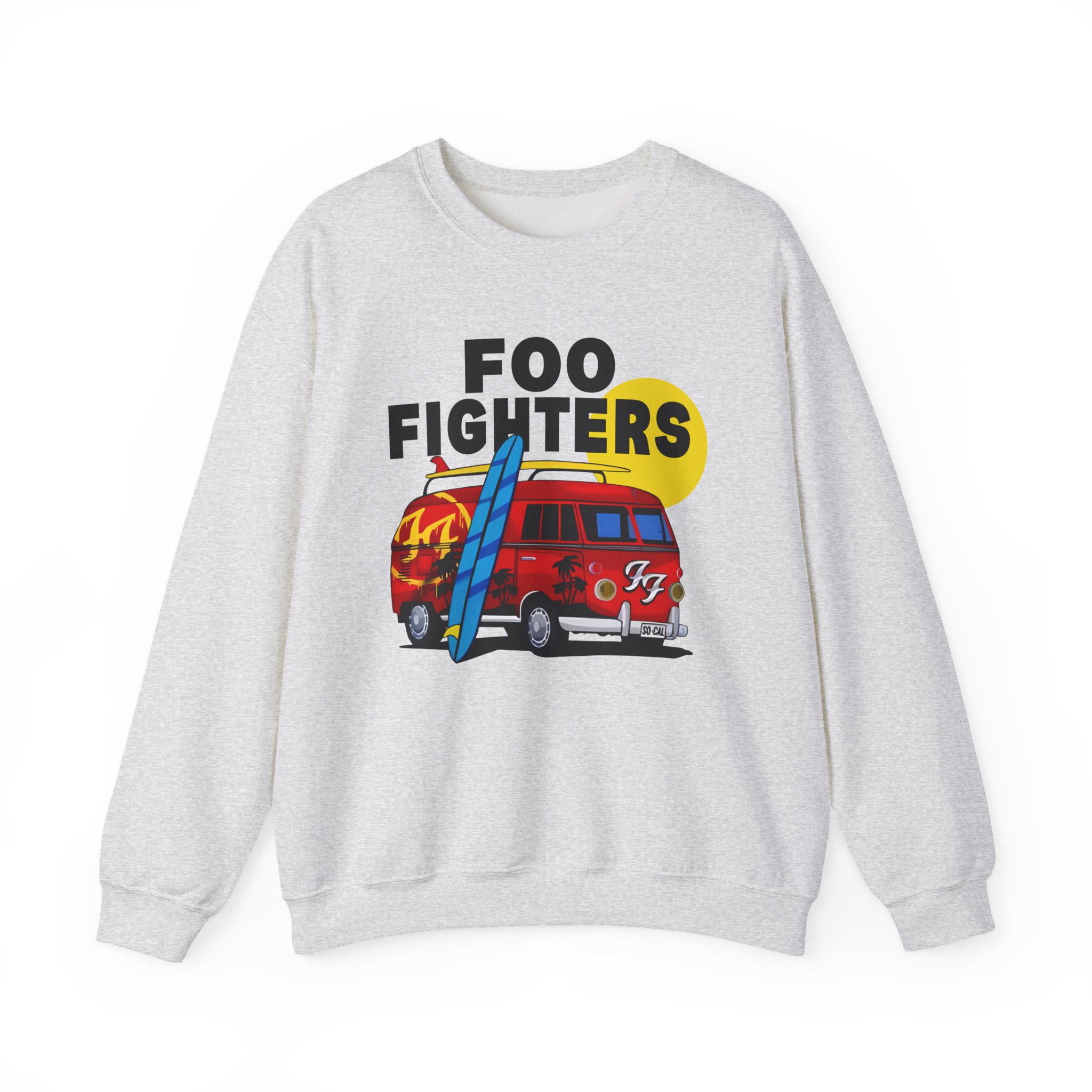 Foo Fighters Split Window Unisex Heavy Blendâ„¢ Crewneck Sweatshirt