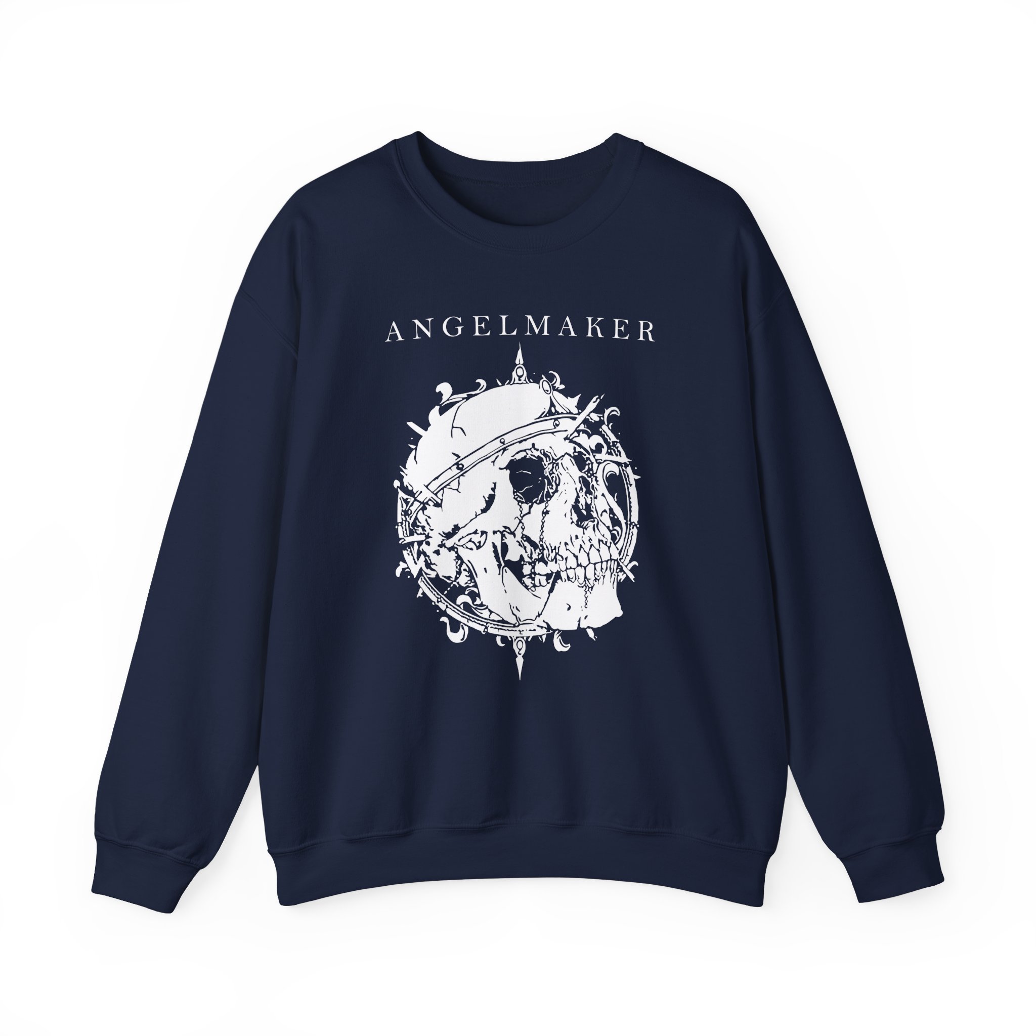 Angelmaker Crown Unisex Heavy Blendâ„¢ Crewneck Sweatshirt