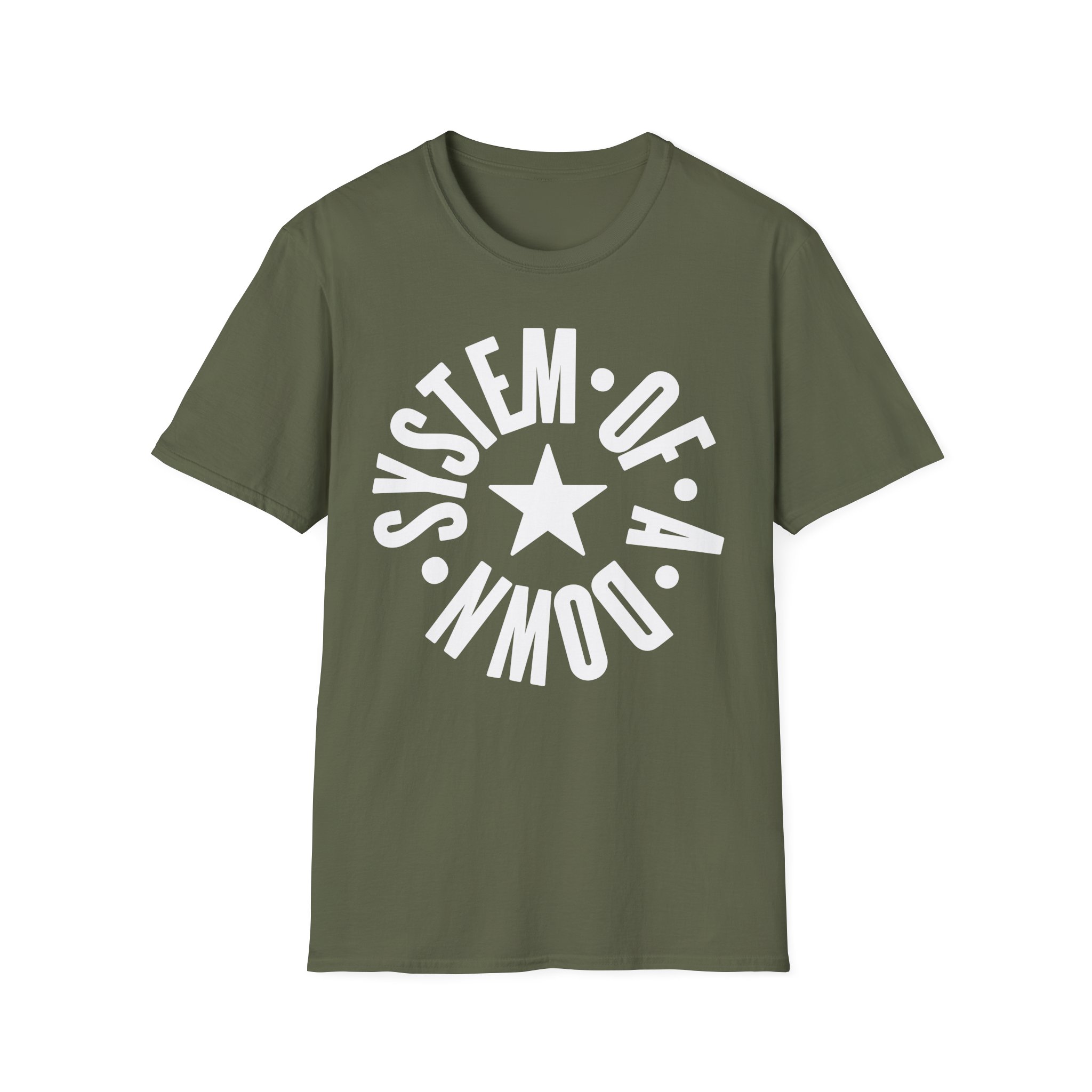 System of a Down Full Circle Logo Kids Unisex Softstyle T-Shirt