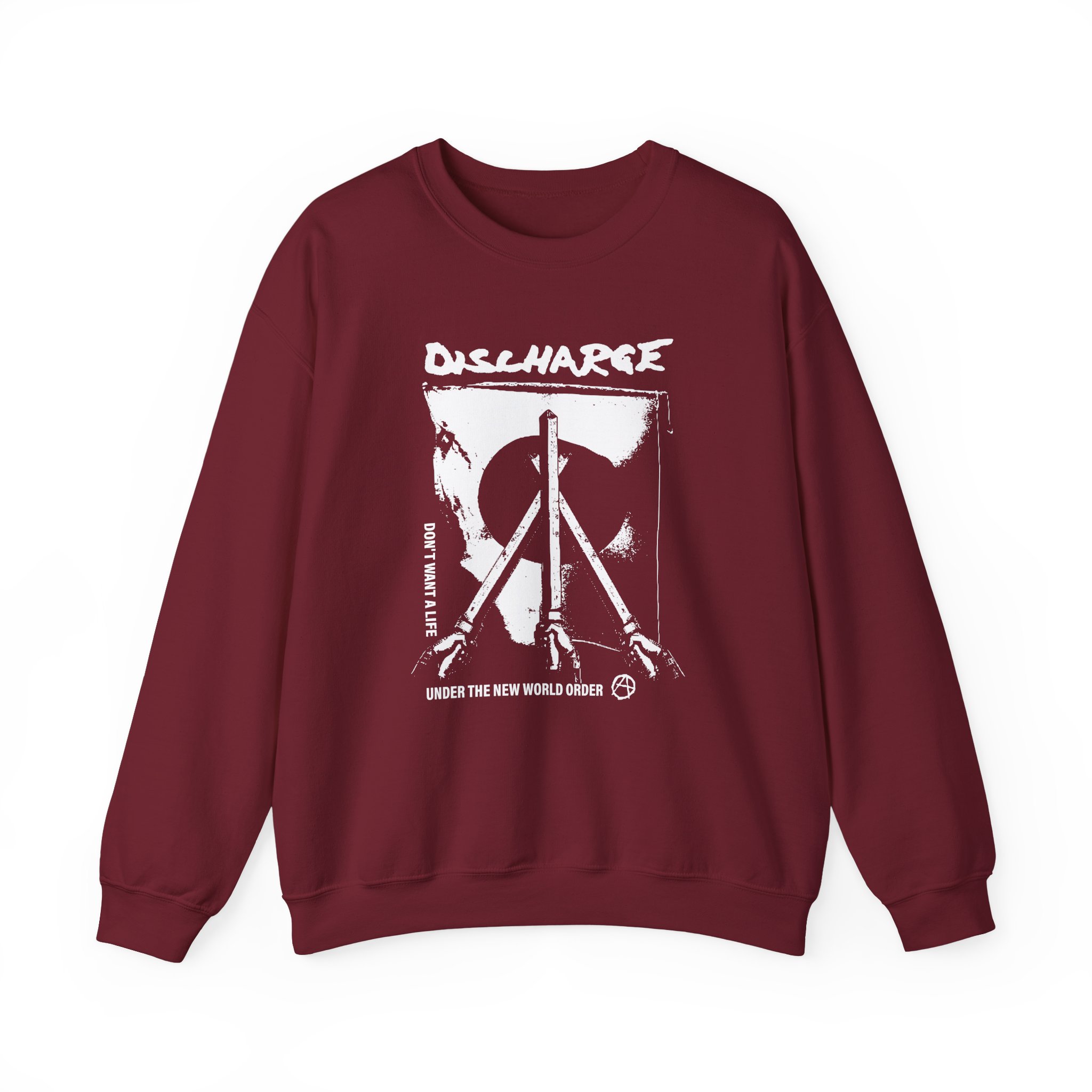 Discharge New World Order Unisex Heavy Blendâ„¢ Crewneck Sweatshirt