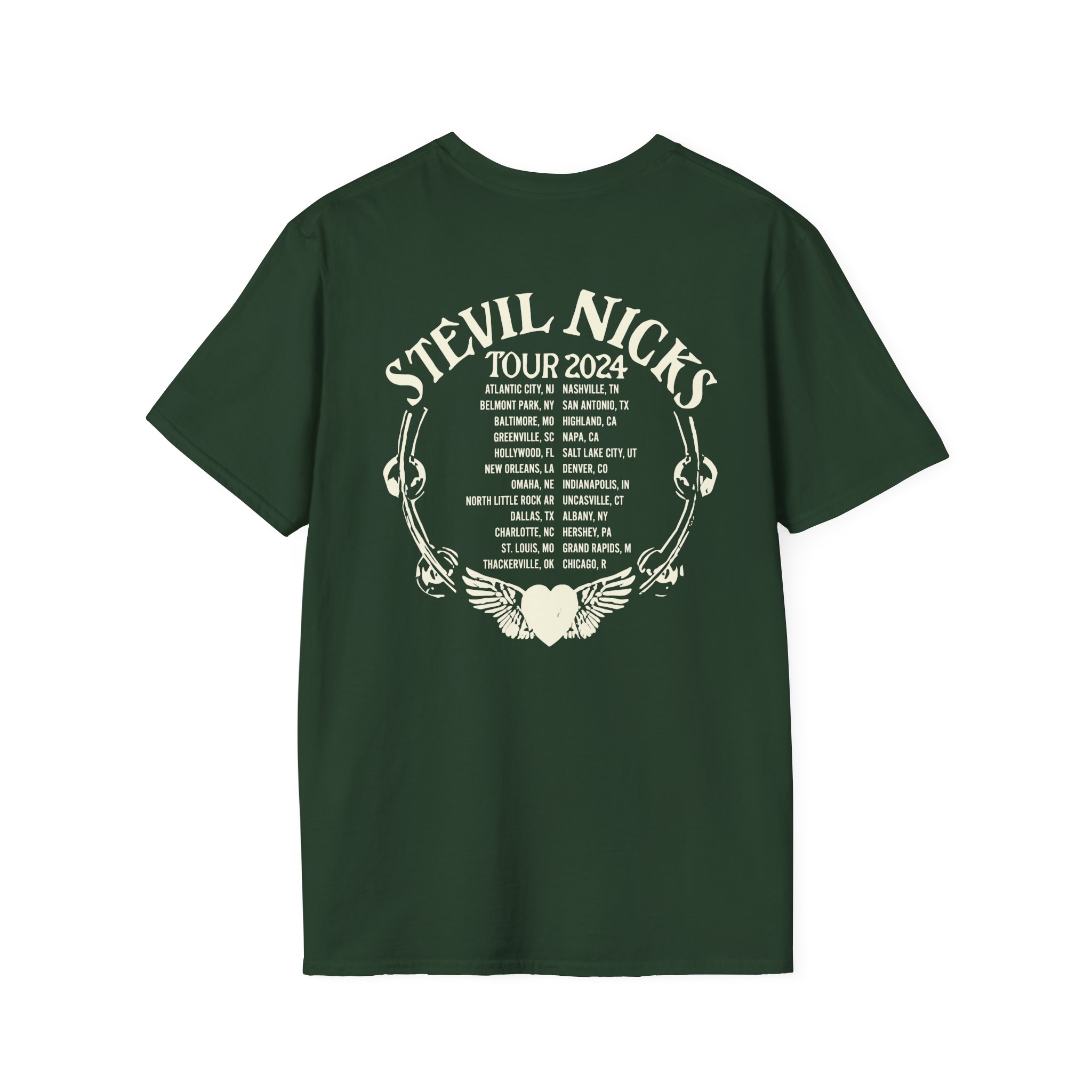 Stevie Nicks Tour Unisex Softstyle T-Shirt