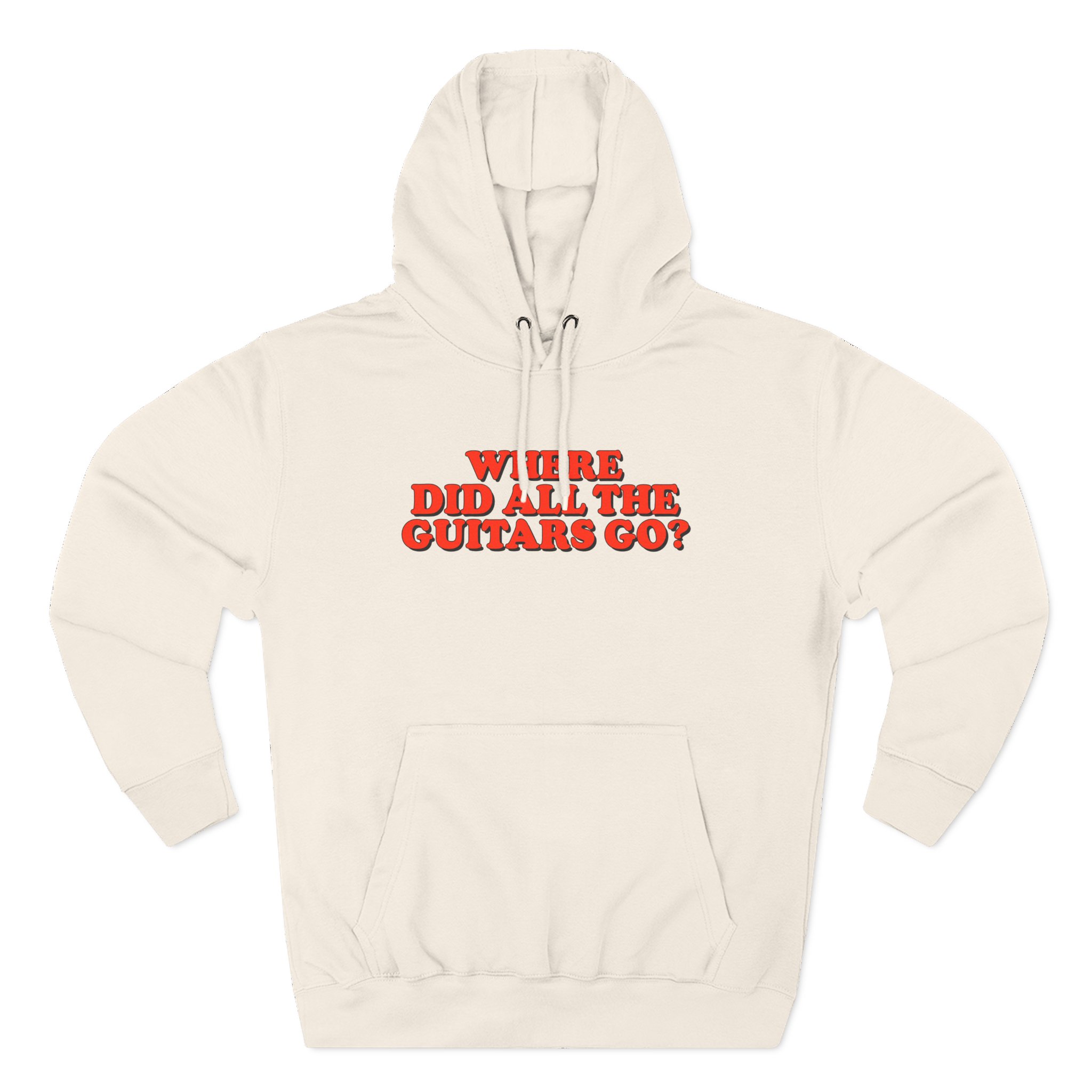 Mcfly Where Did All the Guitars Go? Three-panel Fleece Hoodie