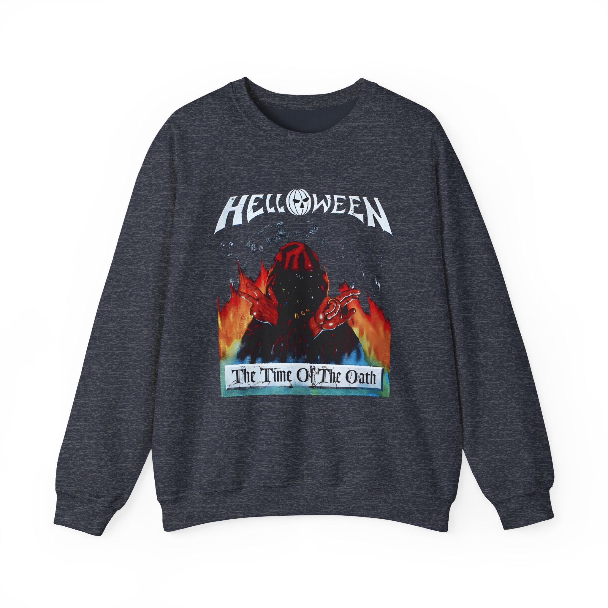 Helloween the Time of the Oath Tour Unisex Heavy Blendâ„¢ Crewneck Sweatshirt