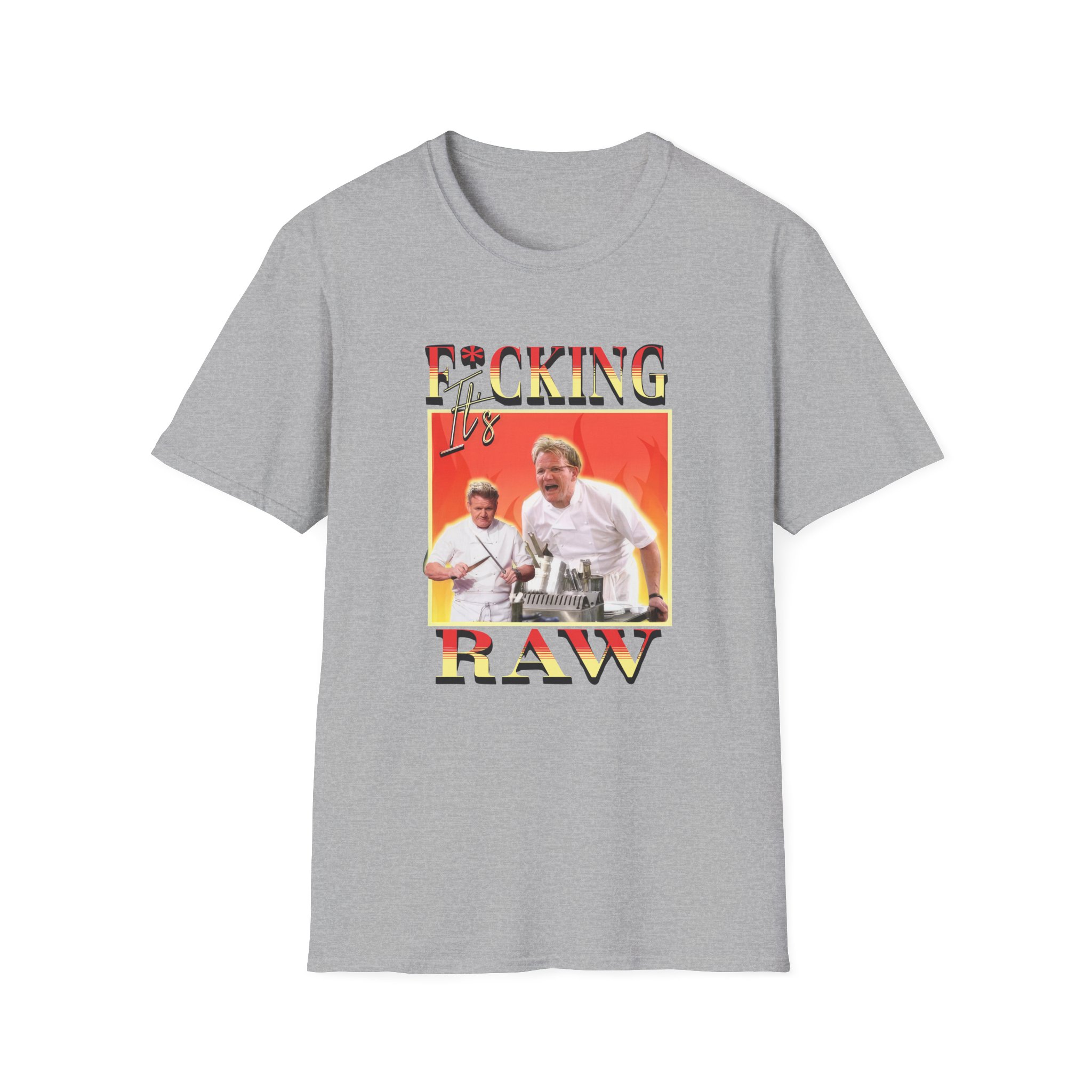 Gordon Ramsay It's F*cking Raw Unisex Softstyle T-Shirt
