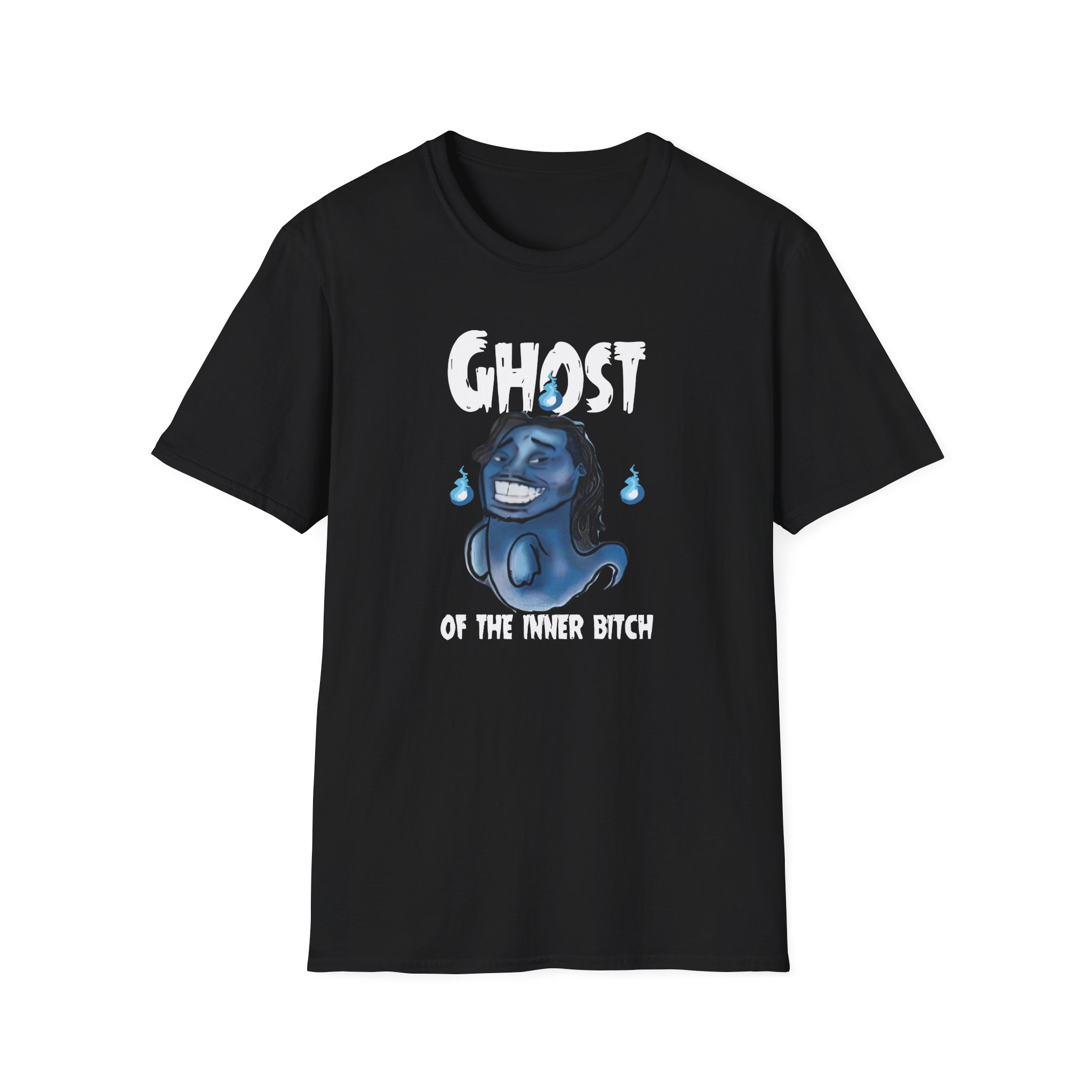 Aba and Preach Ghost of the Inner Bitch Unisex Softstyle T-Shirt