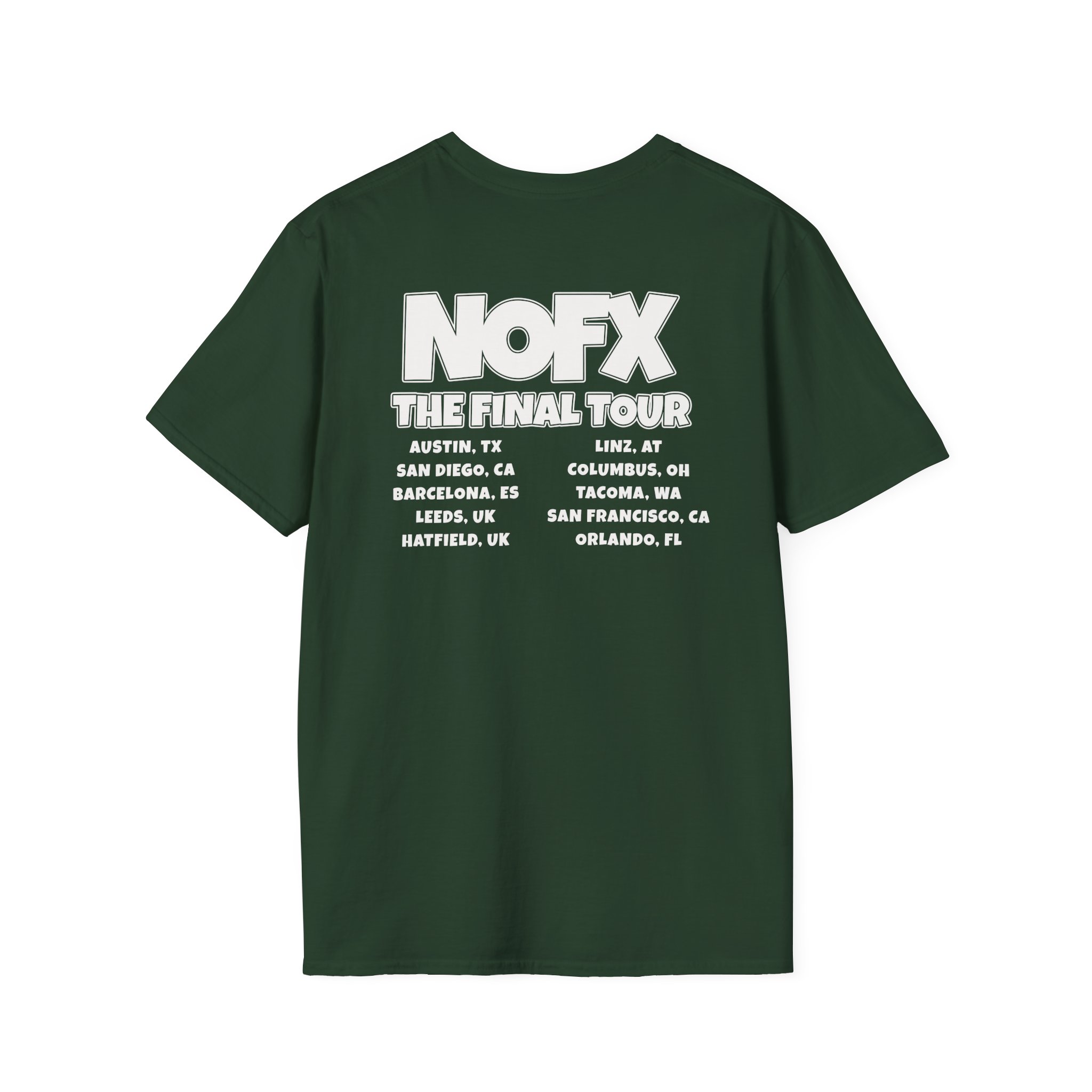 Nofx Lollipop Guy Unisex Softstyle T-Shirt