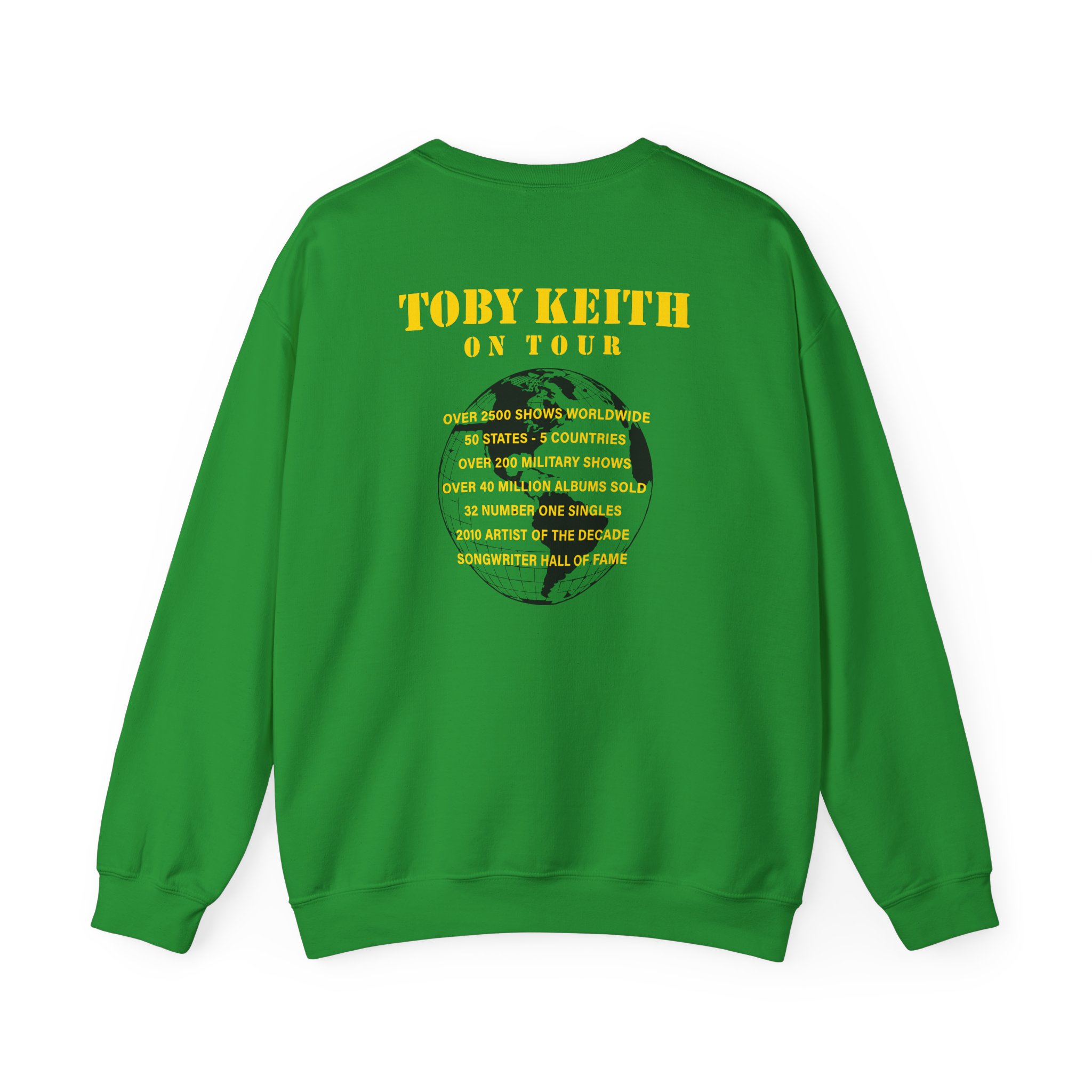 Toby Keith Easy Money Tour Unisex Heavy Blendâ„¢ Crewneck Sweatshirt