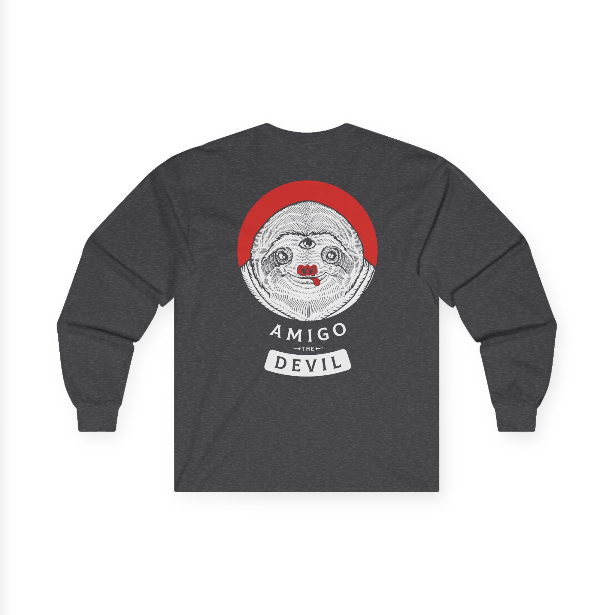 Amigo the Devil Hanging Around Unisex Ultra Cotton Long Sleeve Tee