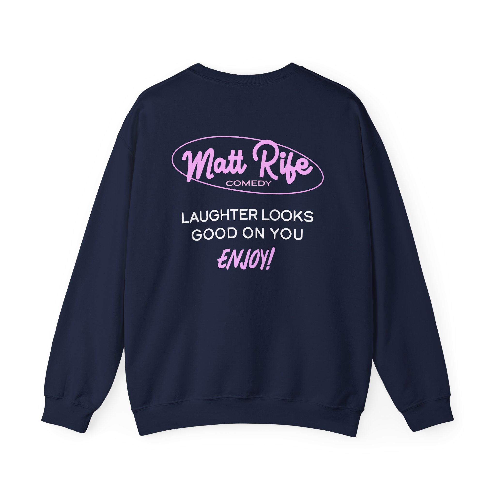 Matt Rife Laughter Looks Good on You Unisex Heavy Blendâ„¢ Crewneck Sweatshirt