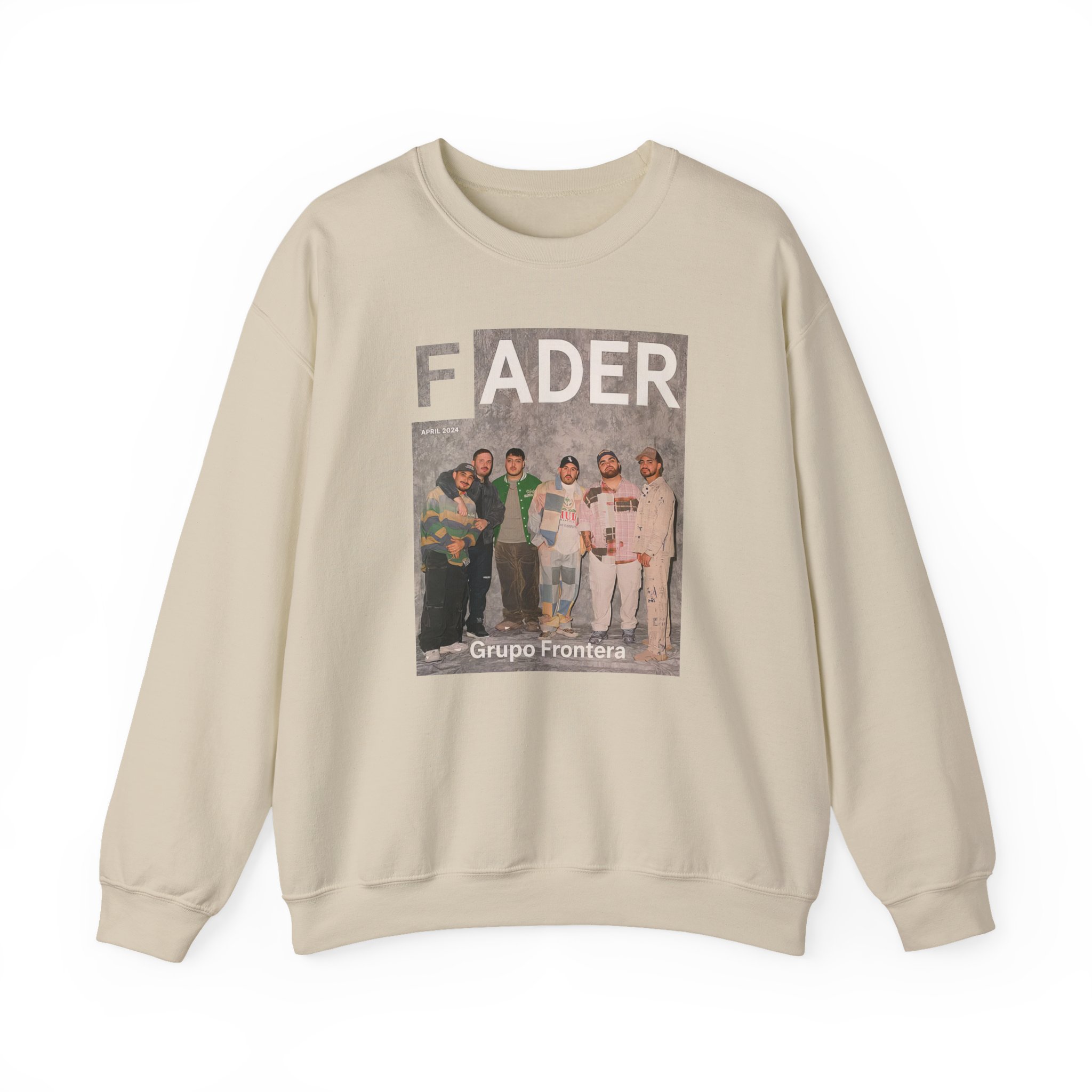 Grupo Frontera the Fader Cover Unisex Heavy Blendâ„¢ Crewneck Sweatshirt