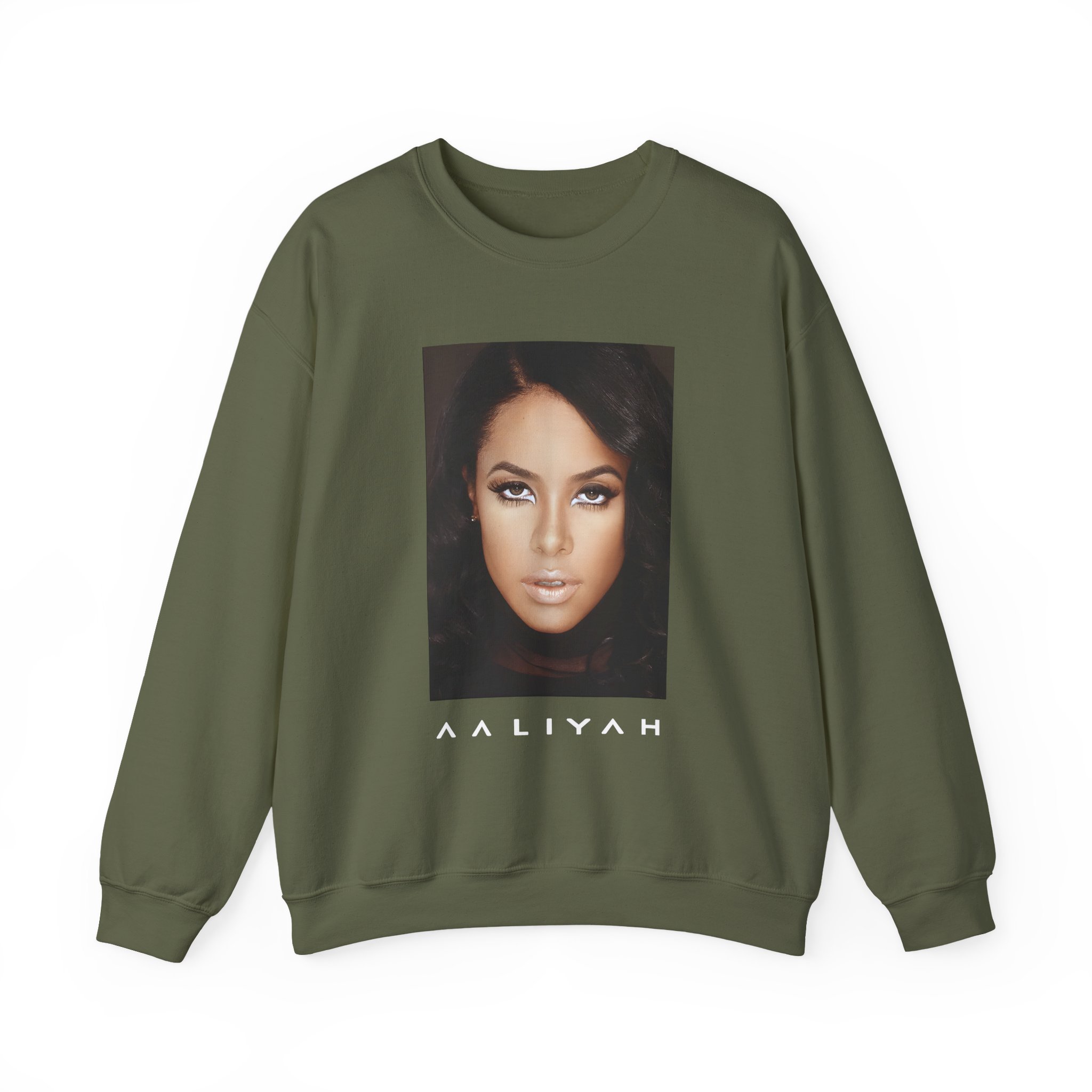 Aaliyah Self Self Titled Photo Unisex Heavy Blendâ„¢ Crewneck Sweatshirt