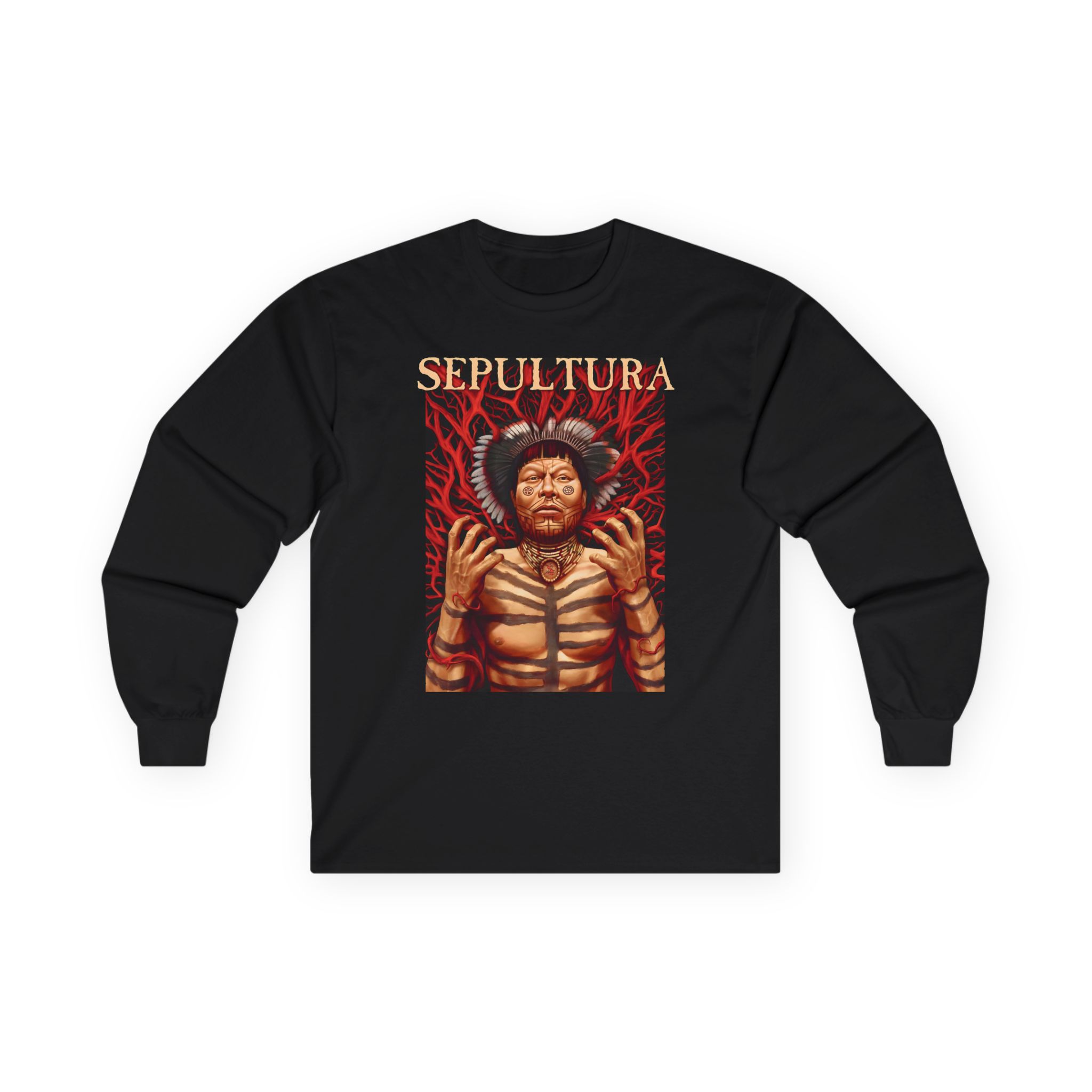 Sepultura Roots Unisex Ultra Cotton Long Sleeve Tee