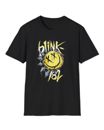Blink 182 Big Smile Arrows Unisex Softstyle T-Shirt