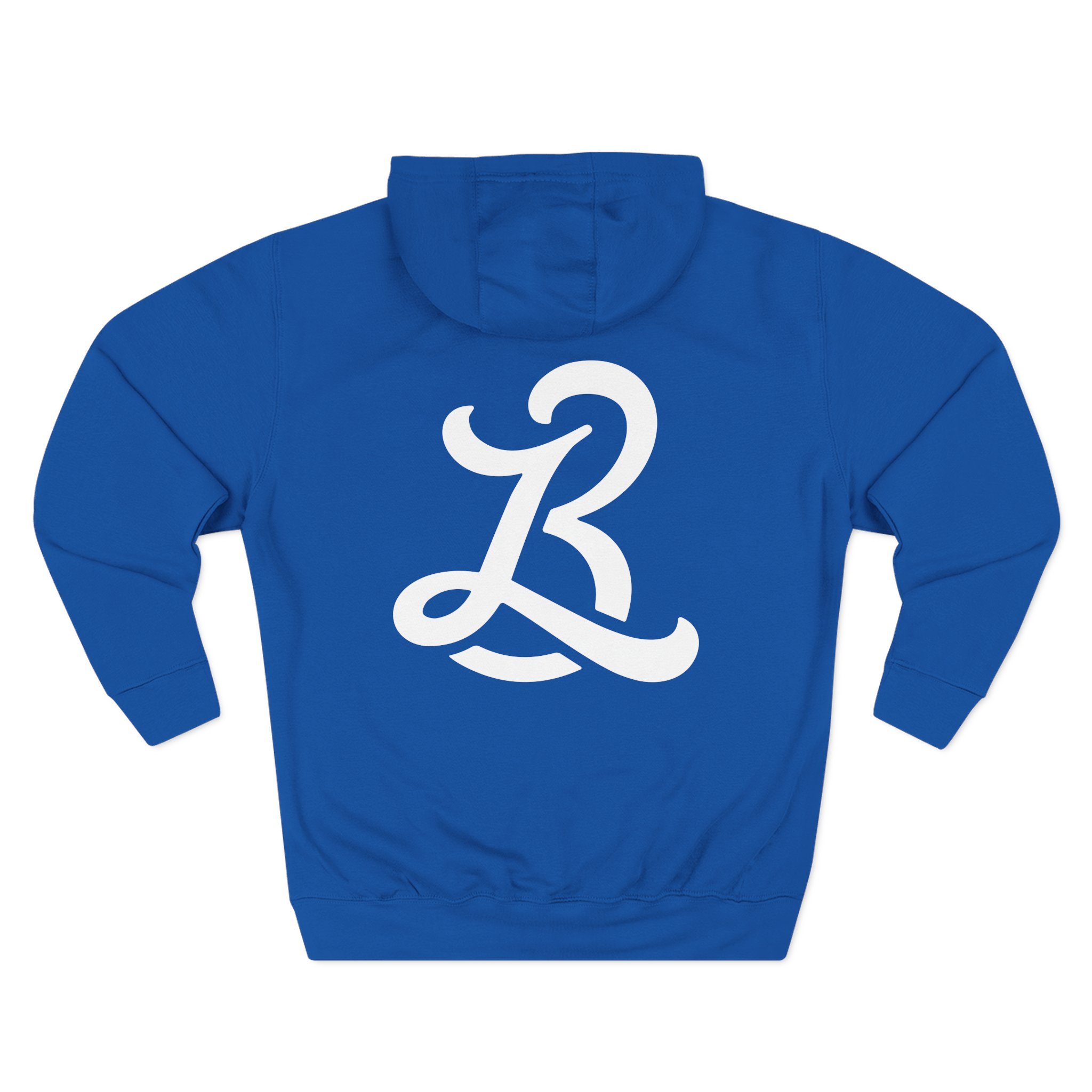 Little Brother Monogram Three-Panel Fleece Hoodie