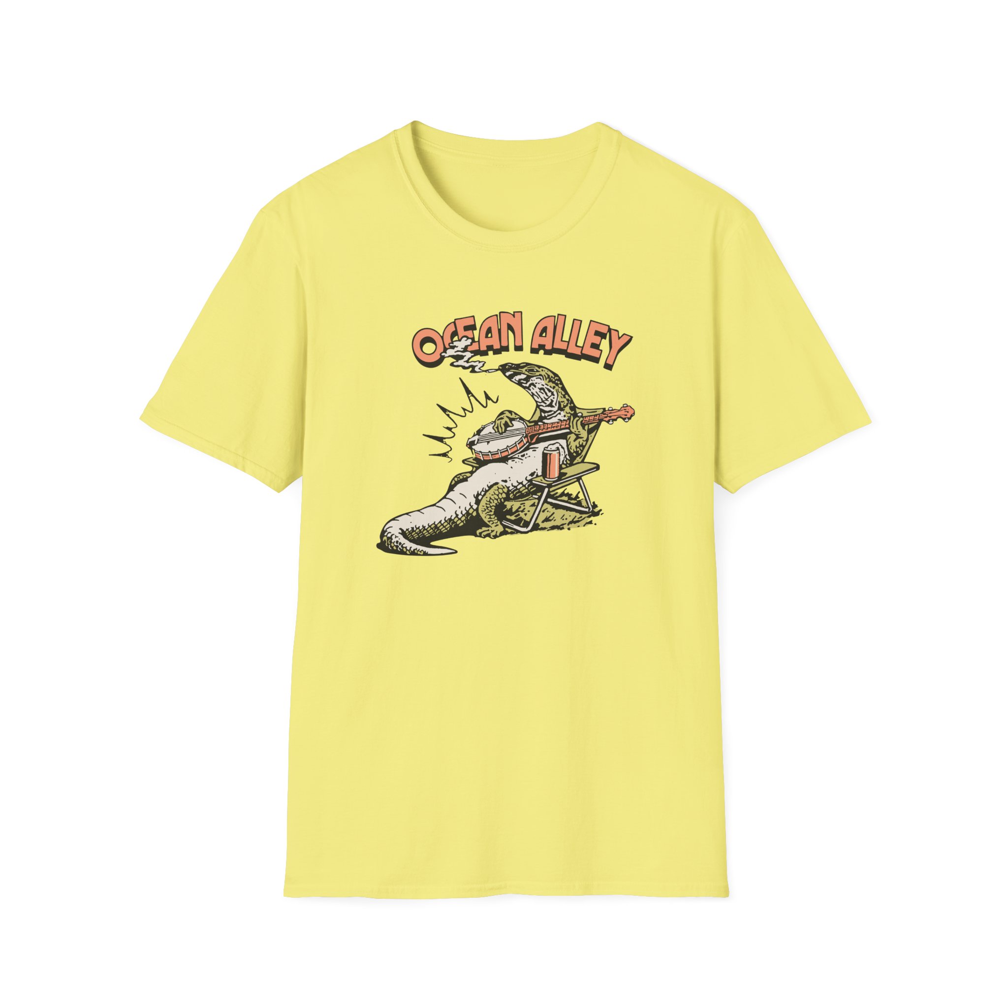 Ocean Alley Lizard Unisex Softstyle T-Shirt