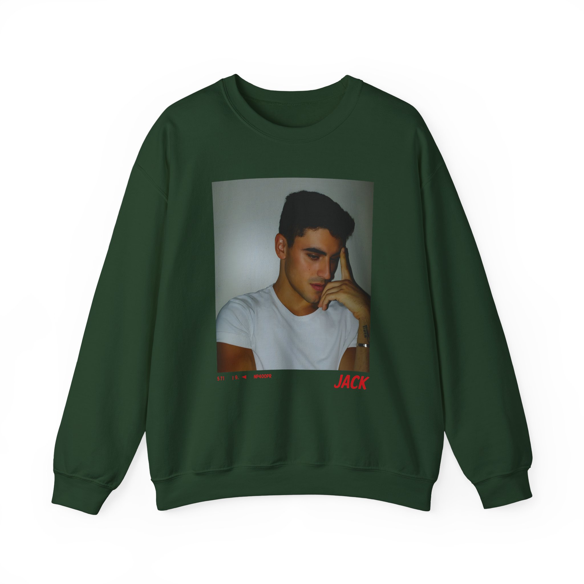 Jack Gilinsky Photo Unisex Heavy Blendâ„¢ Crewneck Sweatshirt