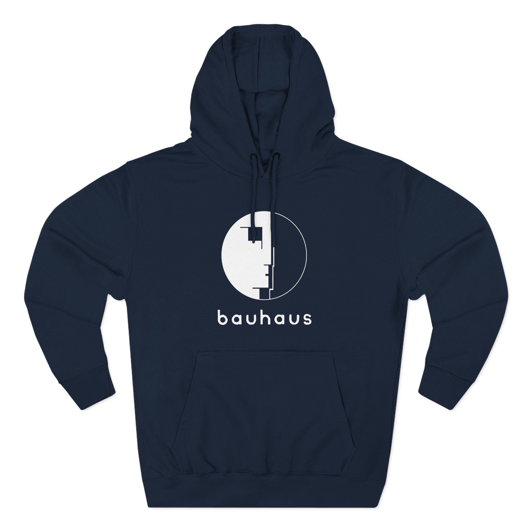 Bauhaus Three-Panel Fleece Hoodie