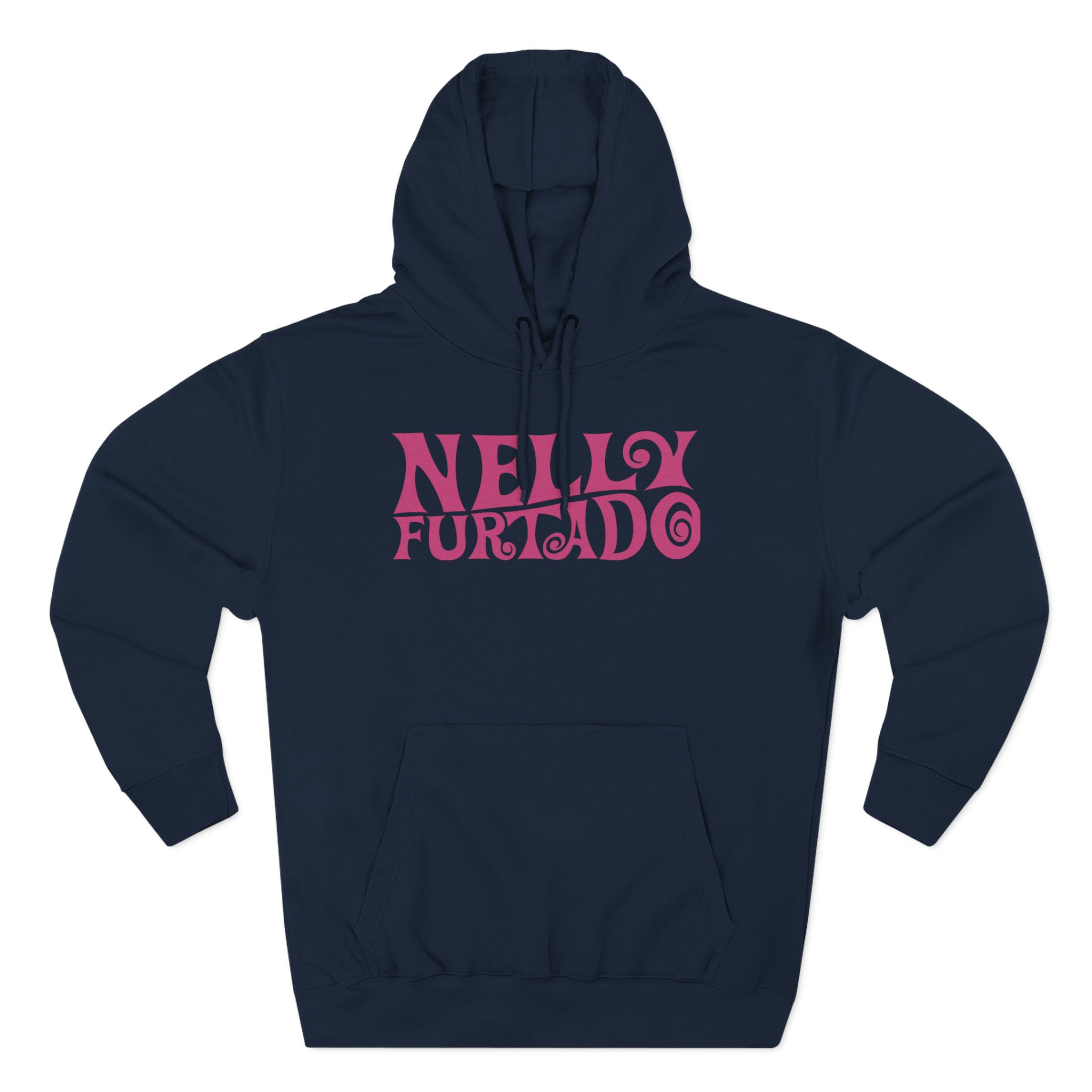 Nelly Furtado Three-Panel Fleece Hoodie