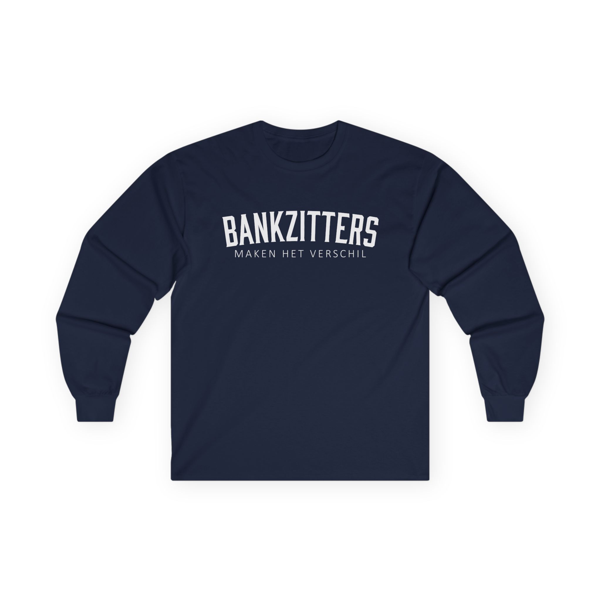 Bankzitters Maken Het Verschil Unisex Ultra Cotton Long Sleeve Tee