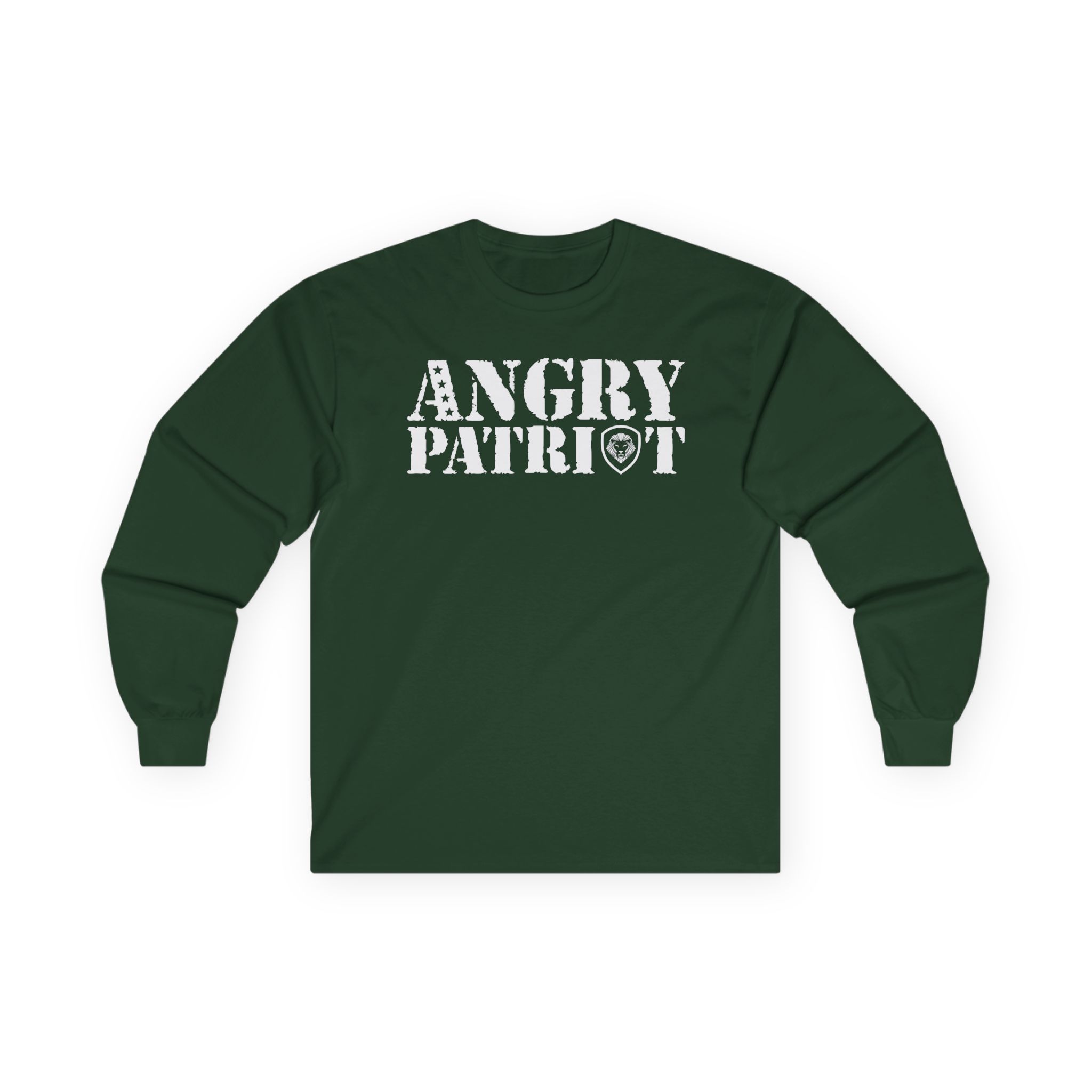 Valuetainment Angry Patriot Unisex Ultra Cotton Long Sleeve Tee