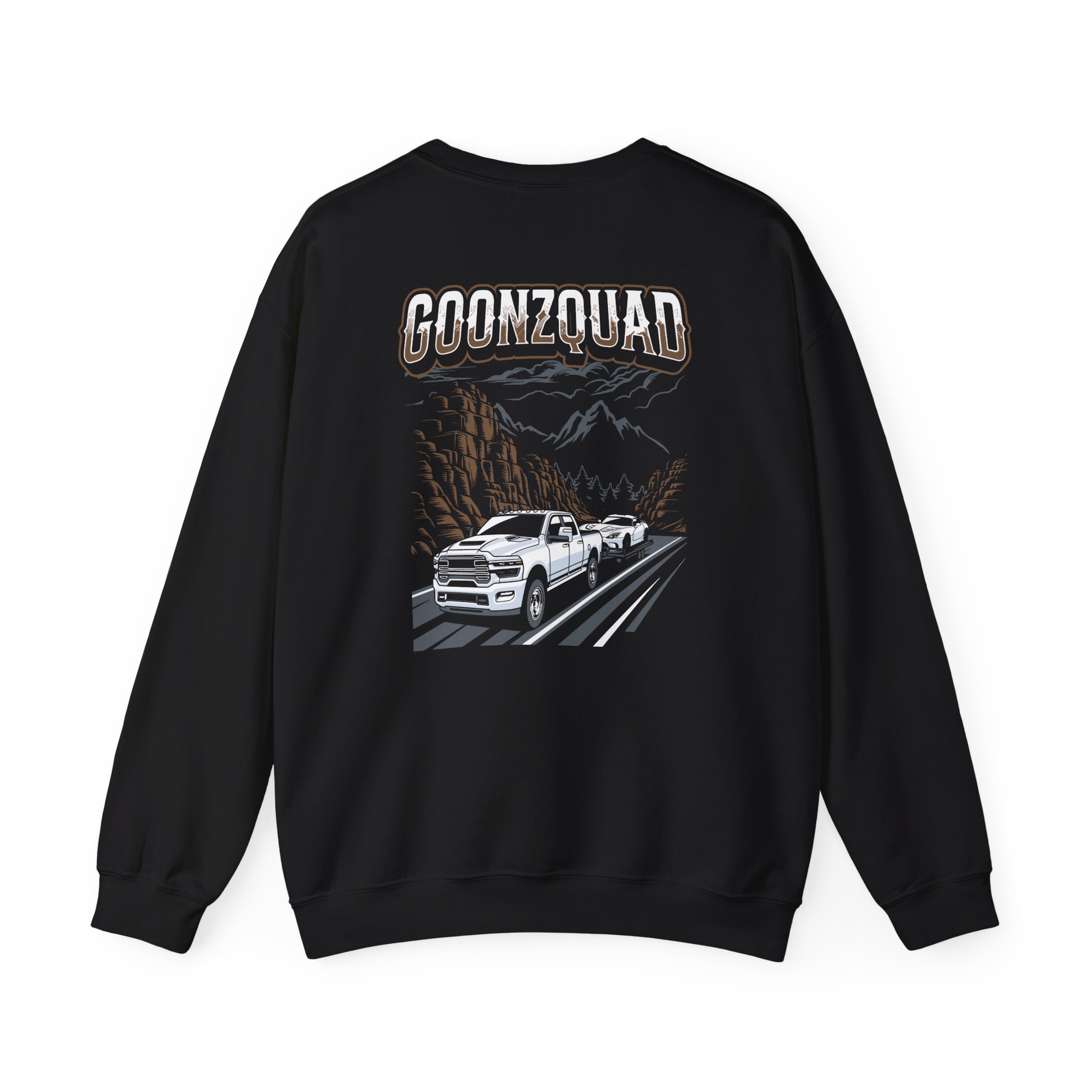 Goonzquad Long Haul Unisex Heavy Blendâ„¢ Crewneck Sweatshirt