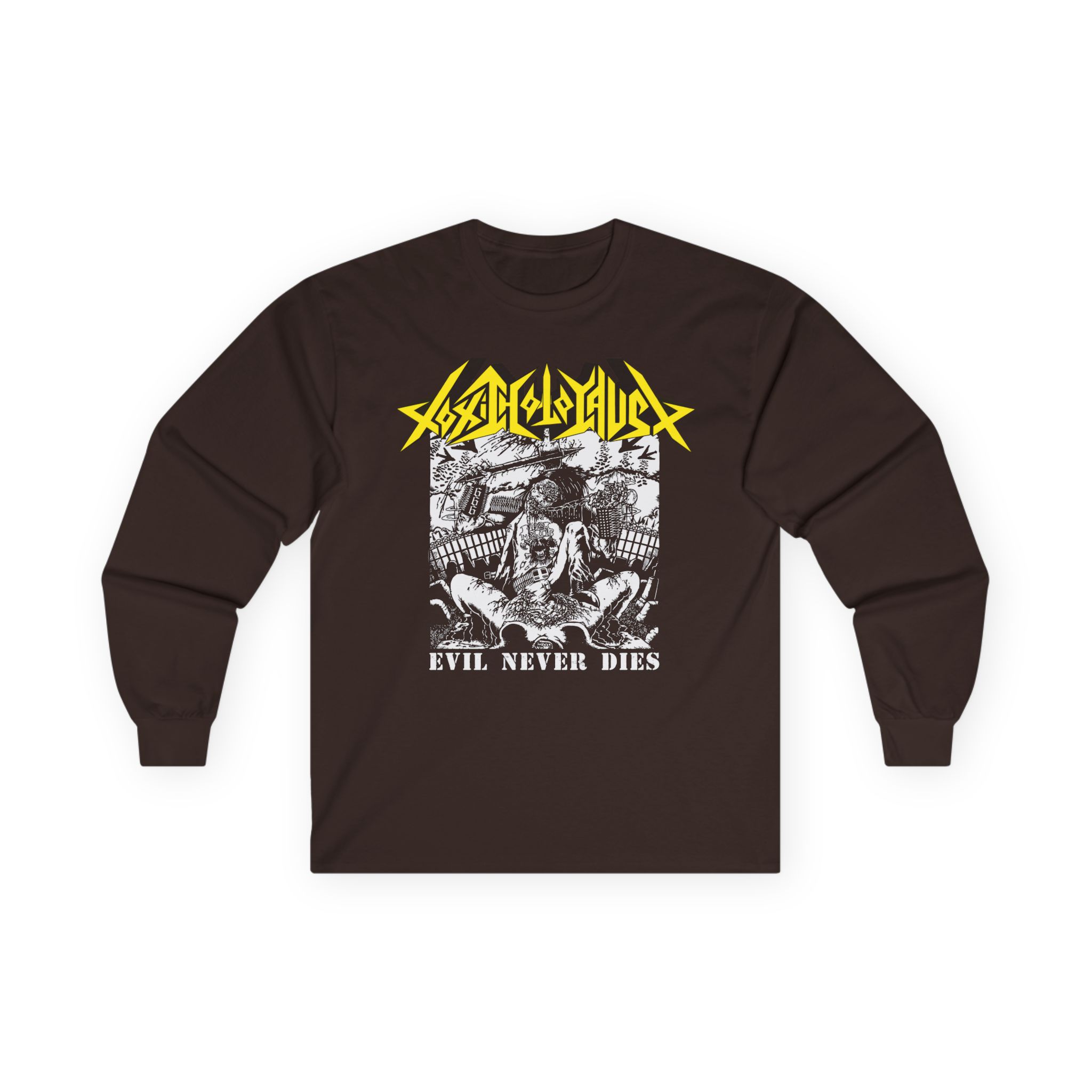 Toxic Holocaust Evil Never Dies Unisex Ultra Cotton Long Sleeve Tee