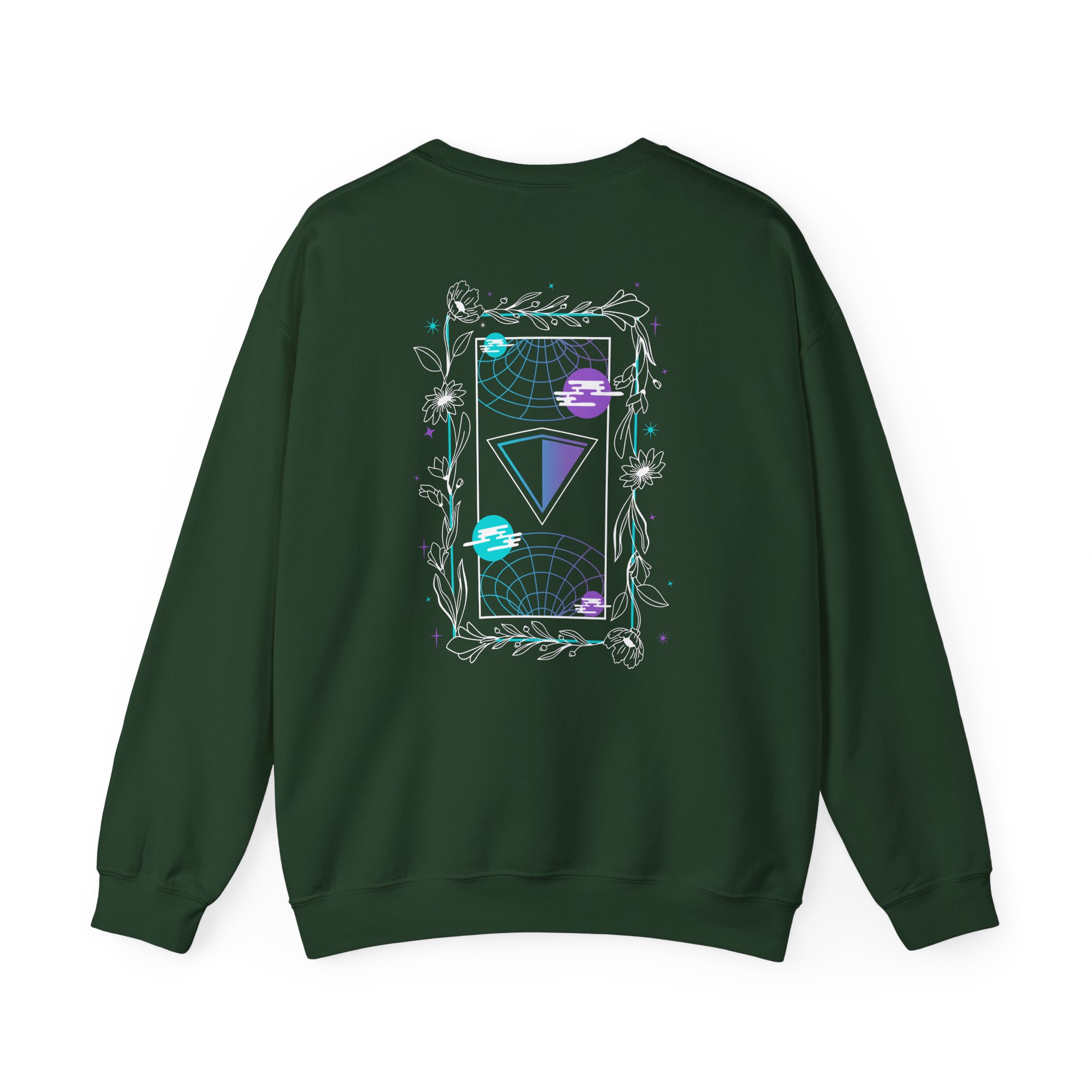 Inzo Astral Bloom Unisex Heavy Blendâ„¢ Crewneck Sweatshirt