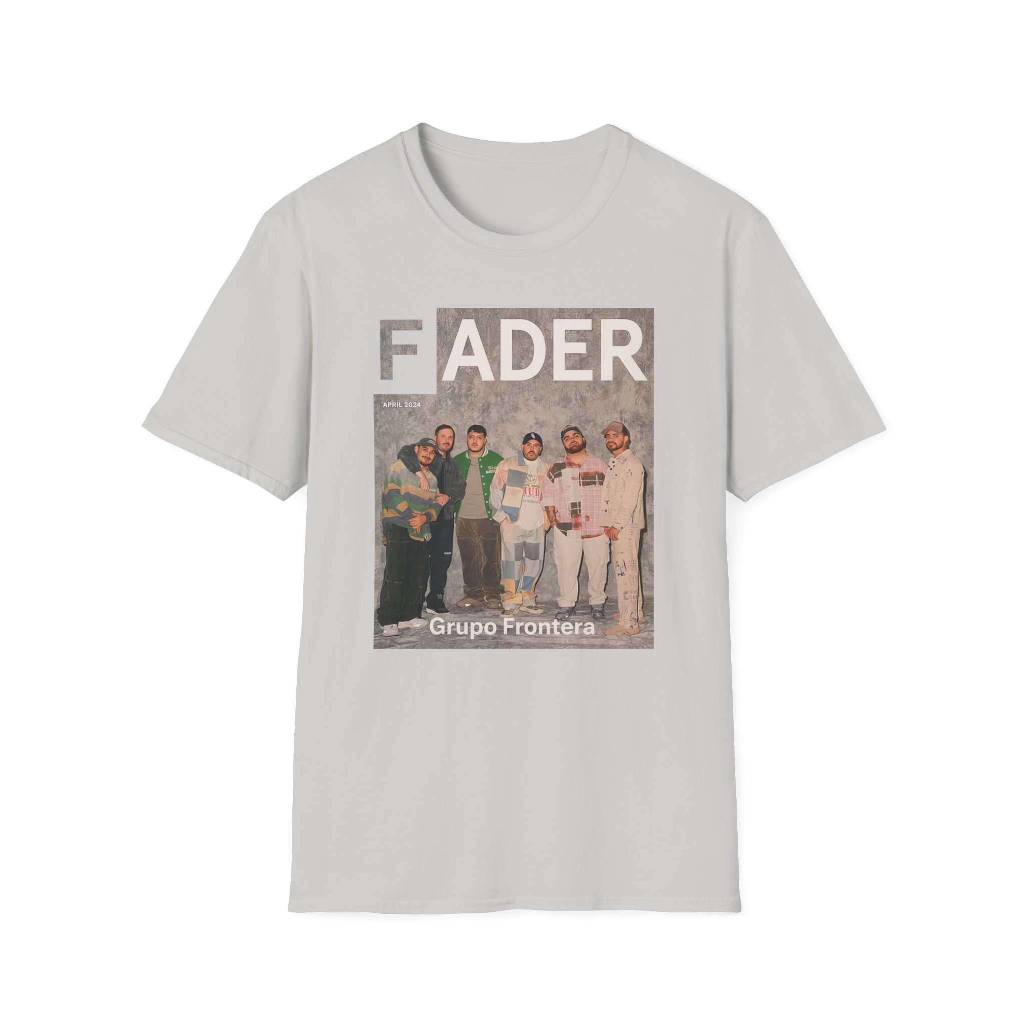Grupo Frontera the Fader Cover Unisex Softstyle T-Shirt