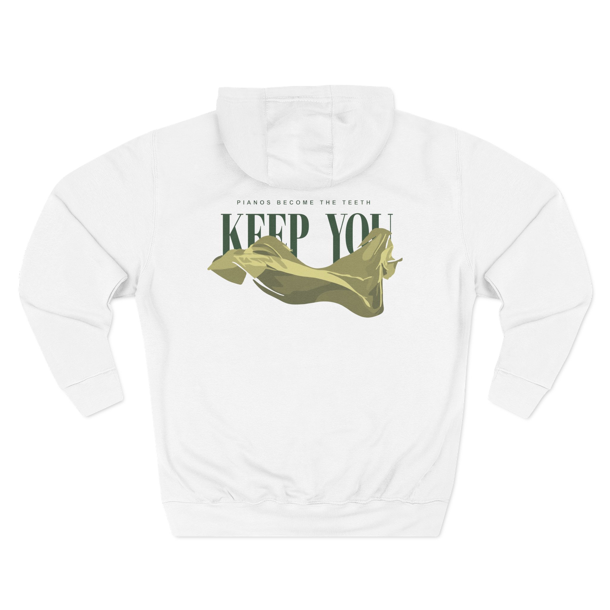 Pianos Become the Teeth Keep You Drape Three-Panel Fleece Hoodie
