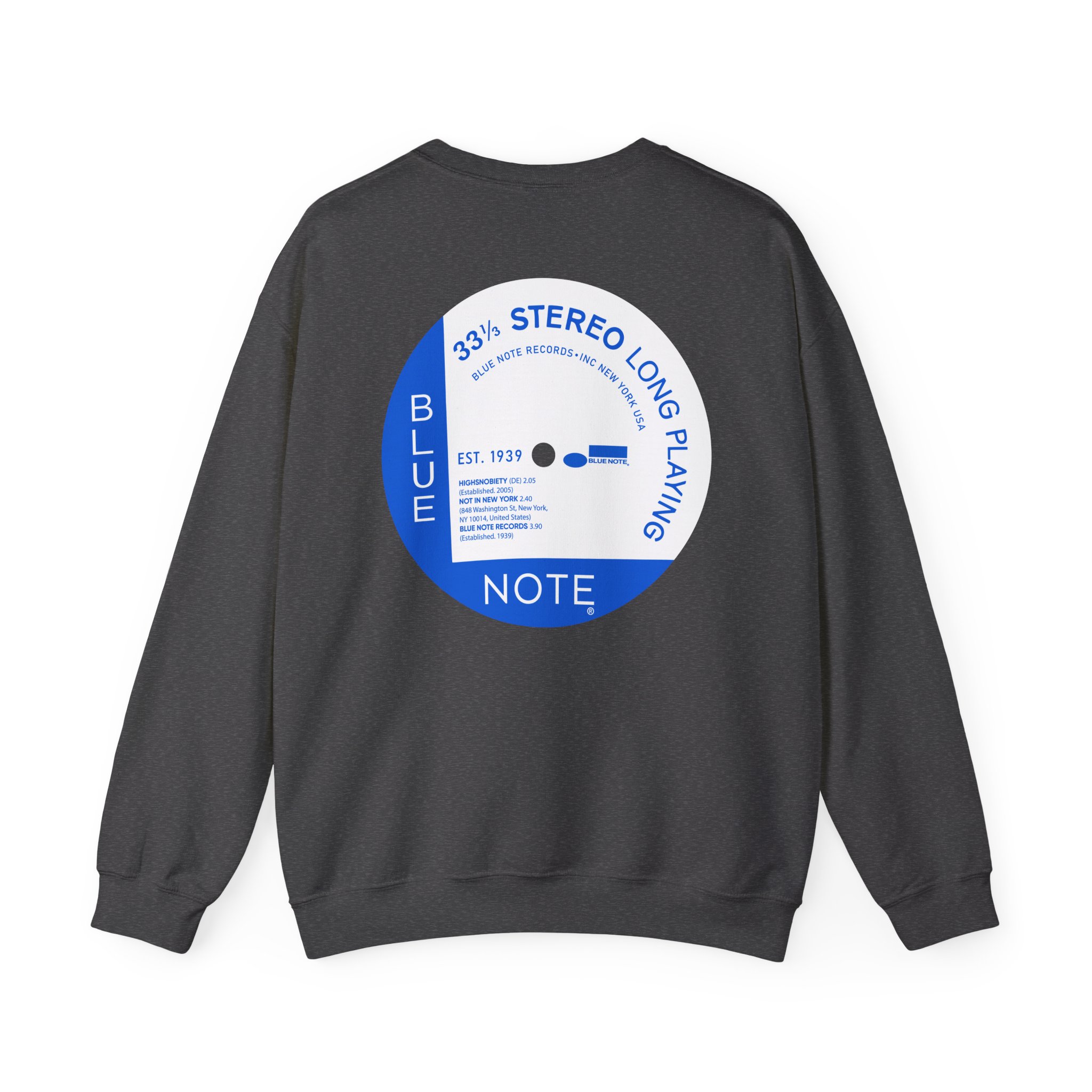 Blue Note X Highsnobiety Anniversary Unisex Heavy Blendâ„¢ Crewneck Sweatshirt